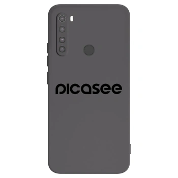 Picasee crna silikonska maskica za Xiaomi Redmi Note 8 - Picasee - new logo - black
