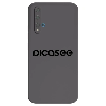 Picasee crna silikonska maskica za Huawei Nova 5T - Picasee - new logo - black
