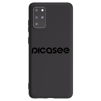 Picasee crna silikonska maskica za Samsung Galaxy S20+ G985F - Picasee - new logo - black