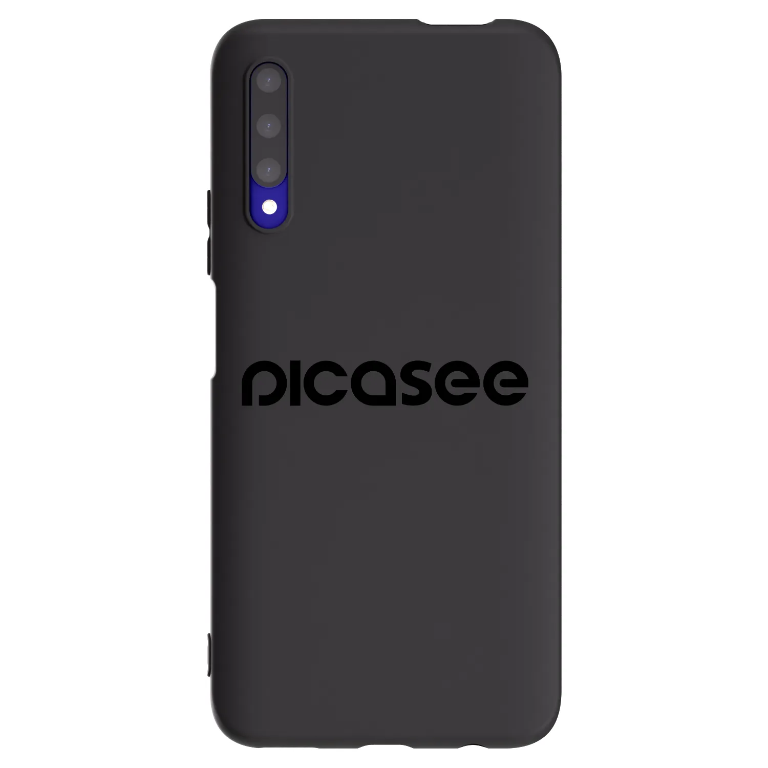 Picasee crna silikonska maskica za Honor 9X Pro - Picasee - new logo - black