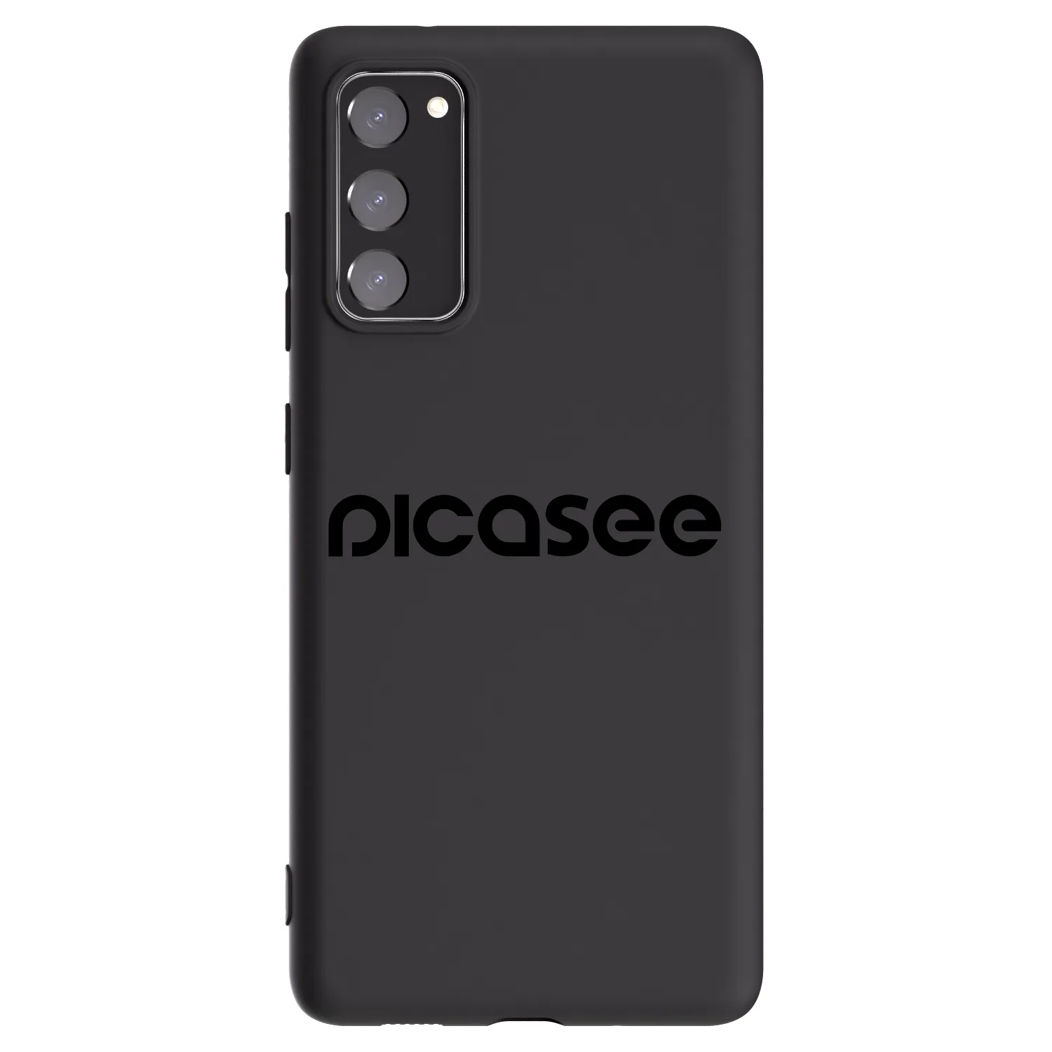 Picasee crna silikonska maskica za Samsung Galaxy S20 FE - Picasee - new logo - black