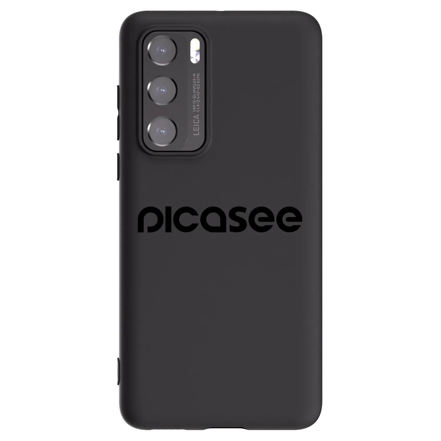 Picasee crna silikonska maskica za Huawei P40 - Picasee - new logo - black