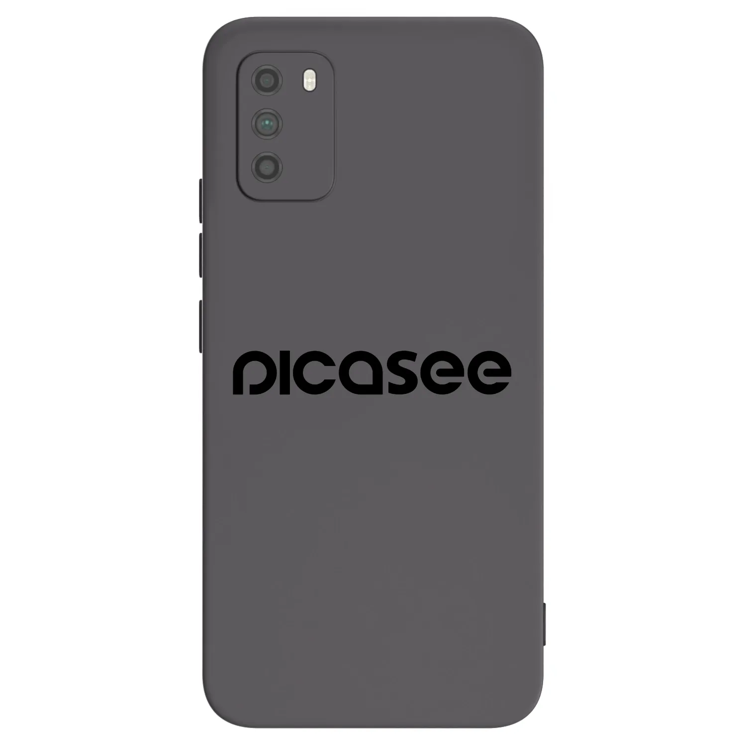 Picasee crna silikonska maskica za Xiaomi Poco M3 - Picasee - new logo - black