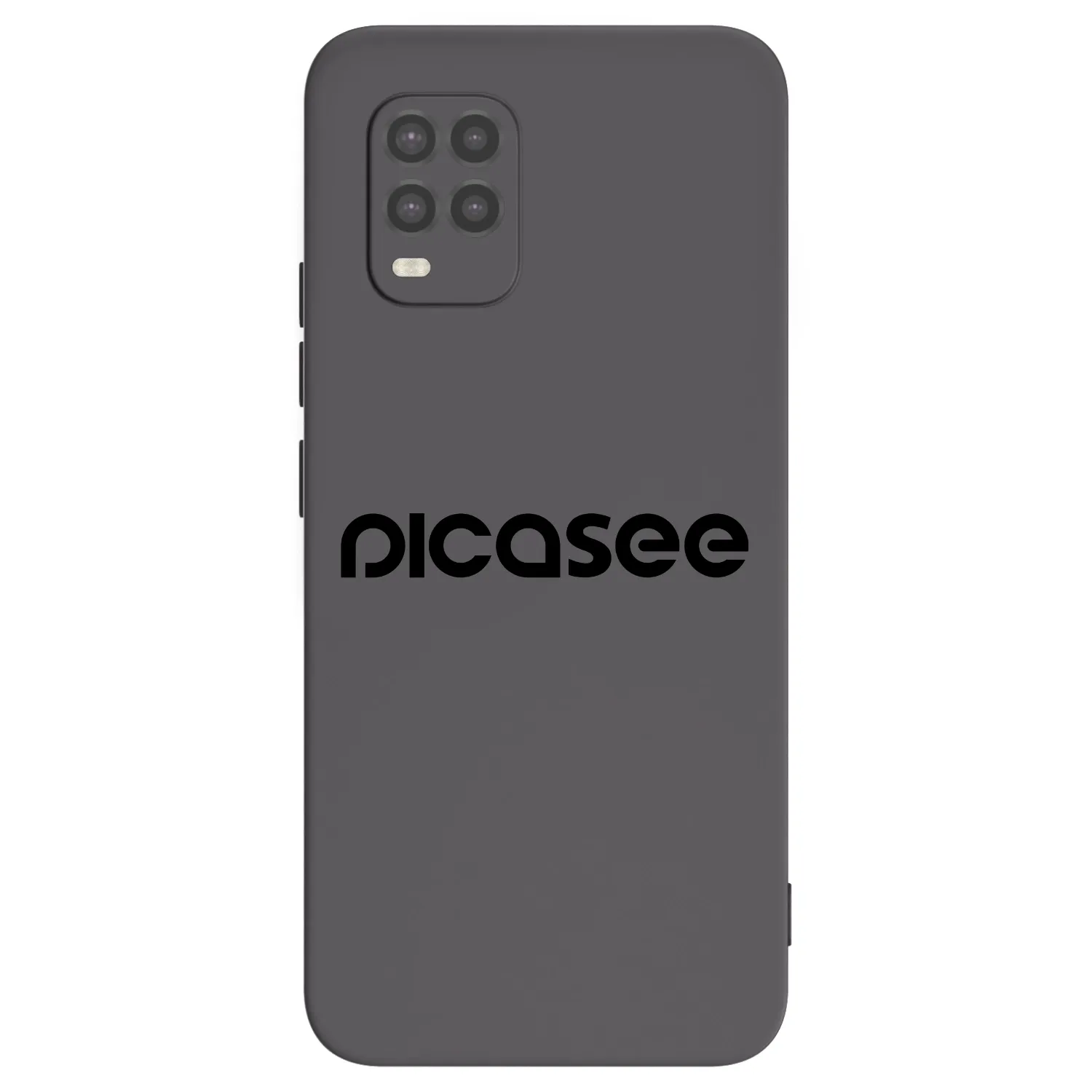 Picasee crna silikonska maskica za Xiaomi Mi 10 Lite - Picasee - new logo - black