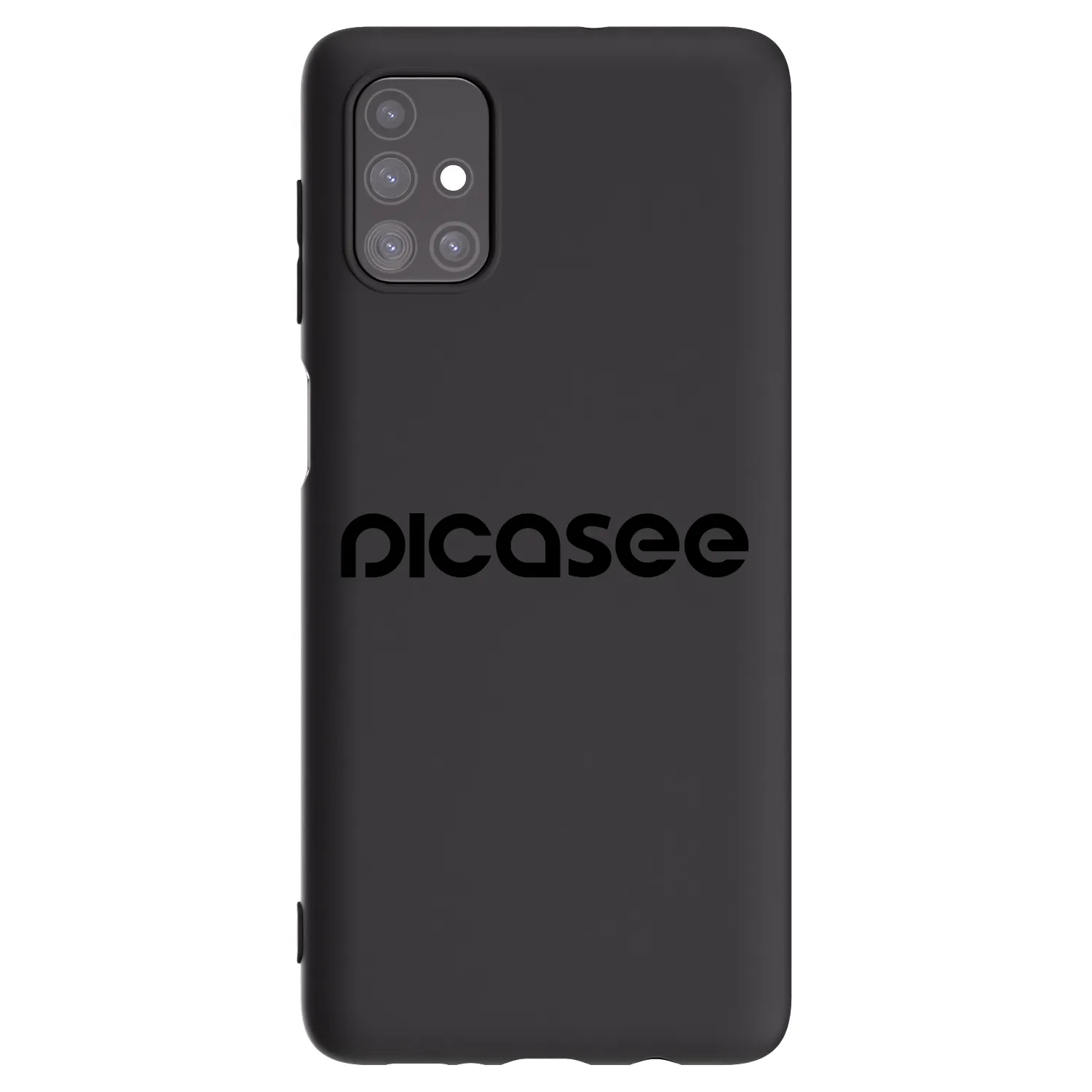 Picasee crna silikonska maskica za Samsung Galaxy M51 M515F - Picasee - new logo - black