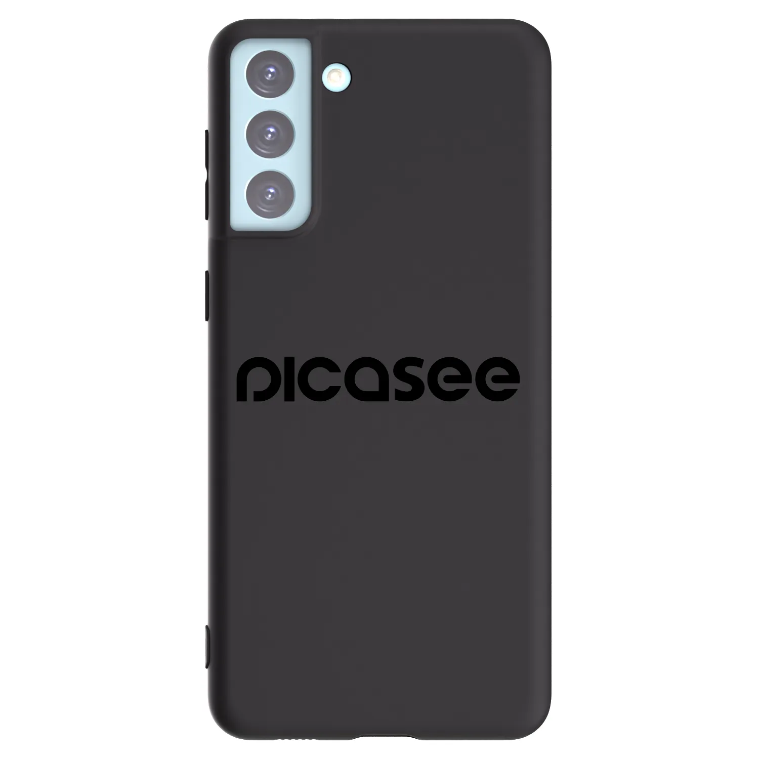 Picasee crna silikonska maskica za Samsung Galaxy S21+ 5G G996F - Picasee - new logo - black