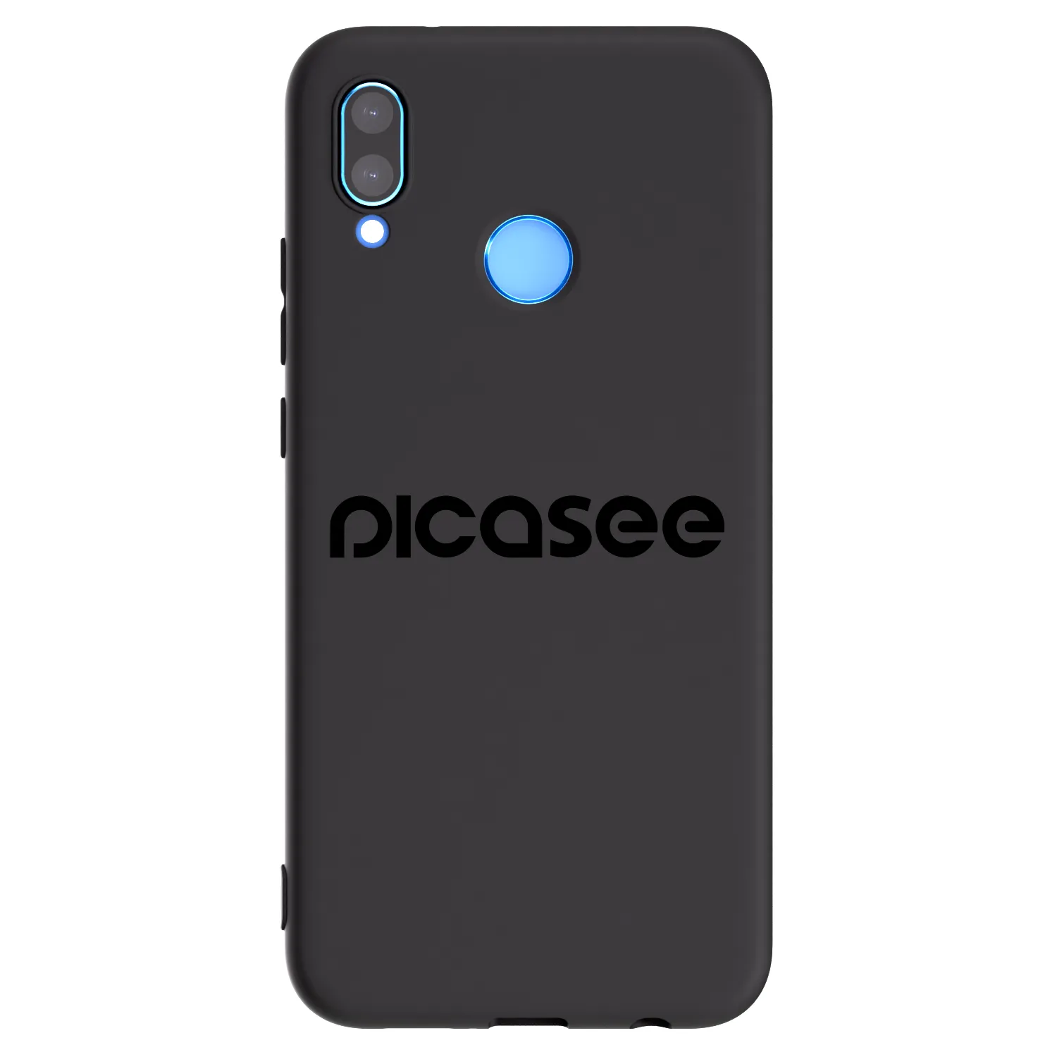 Picasee crna silikonska maskica za Huawei P20 Lite - Picasee - new logo - black