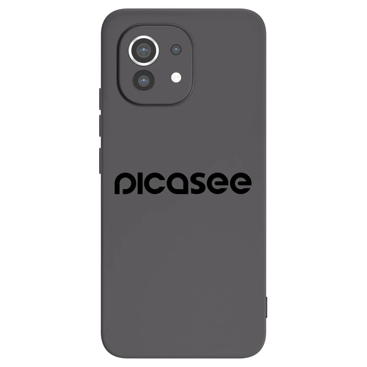 Picasee crna silikonska maskica za Xiaomi Mi 11 - Picasee - new logo - black