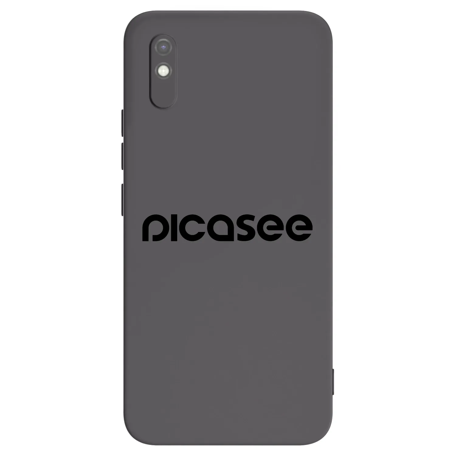 Picasee crna silikonska maskica za Xiaomi Redmi 9AT - Picasee - new logo - black