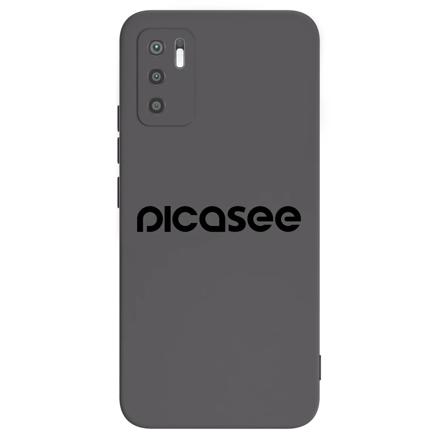 Picasee crna silikonska maskica za Xiaomi Redmi Note 10 5G - Picasee - new logo - black