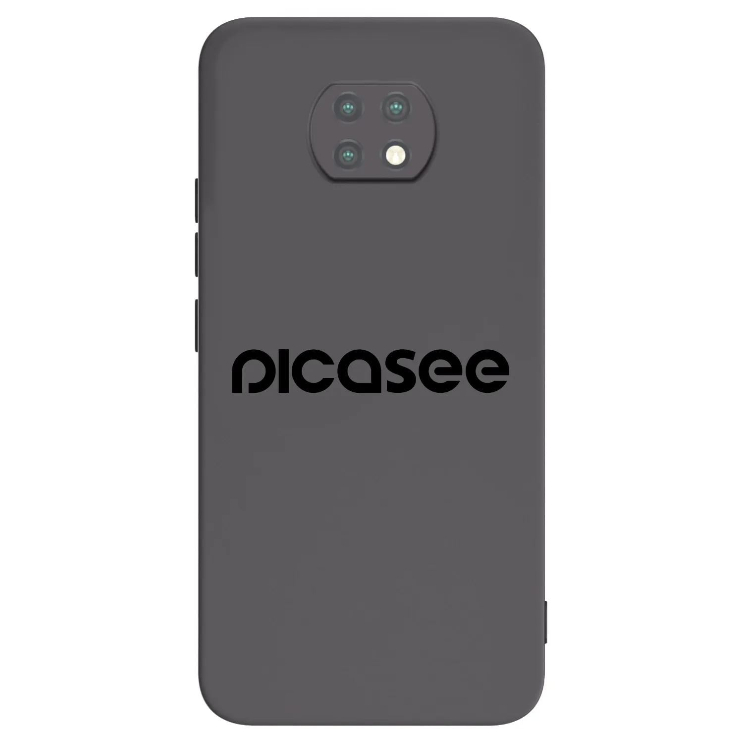 Picasee crna silikonska maskica za Xiaomi Redmi Note 9T - Picasee - new logo - black