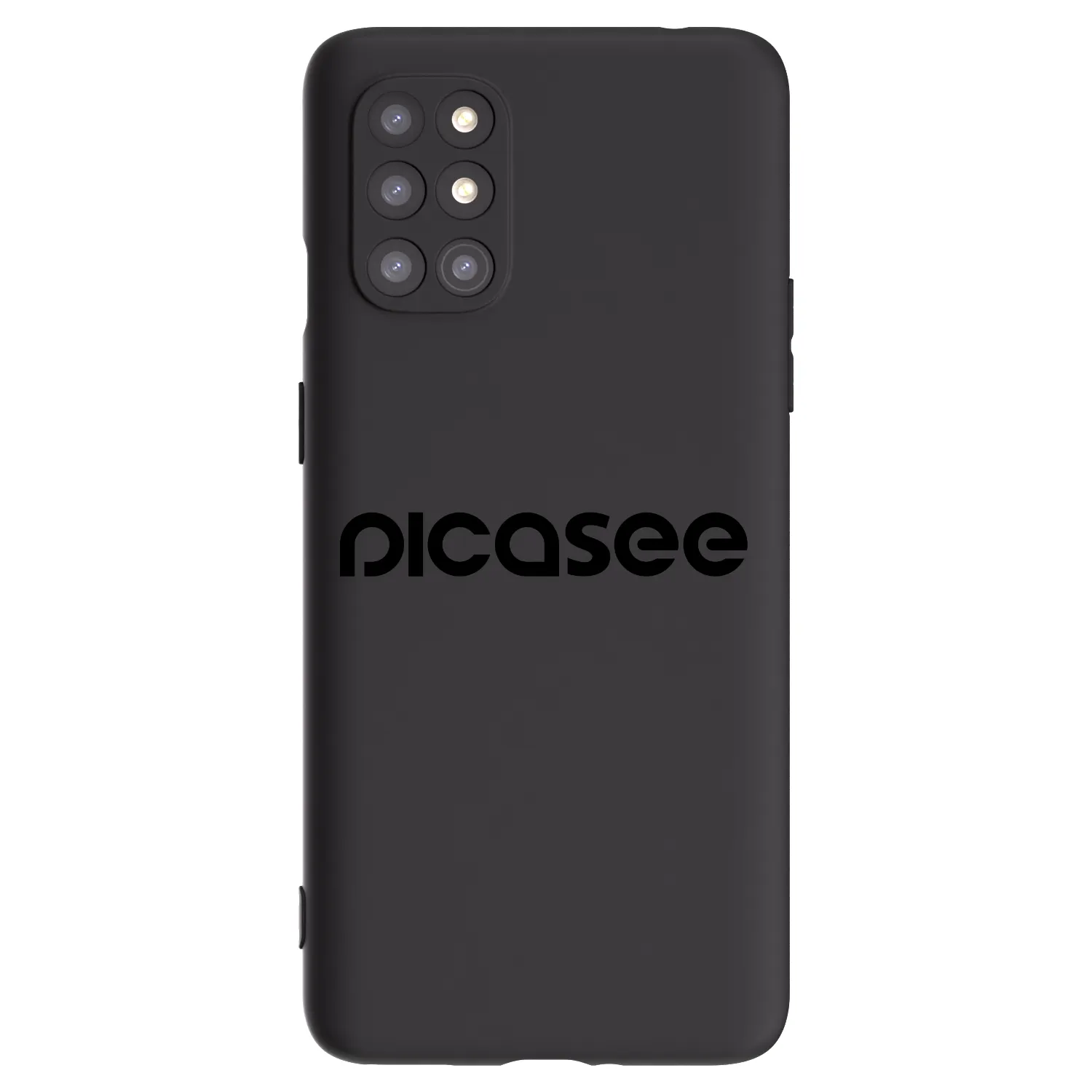 Picasee crna silikonska maskica za OnePlus 8T - Picasee - new logo - black