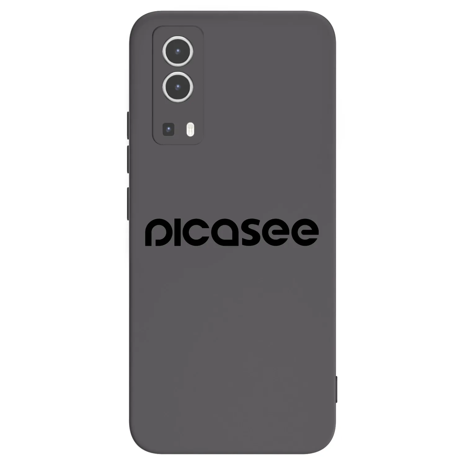 Picasee crna silikonska maskica za Vivo Y72 5G - Picasee - new logo - black