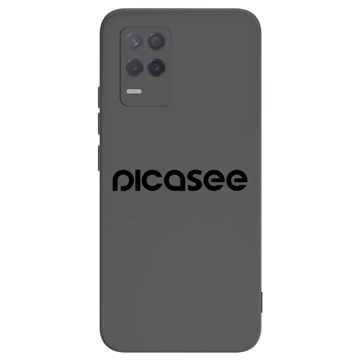 Picasee crna silikonska maskica za Realme 8 5G - Picasee - new logo - black