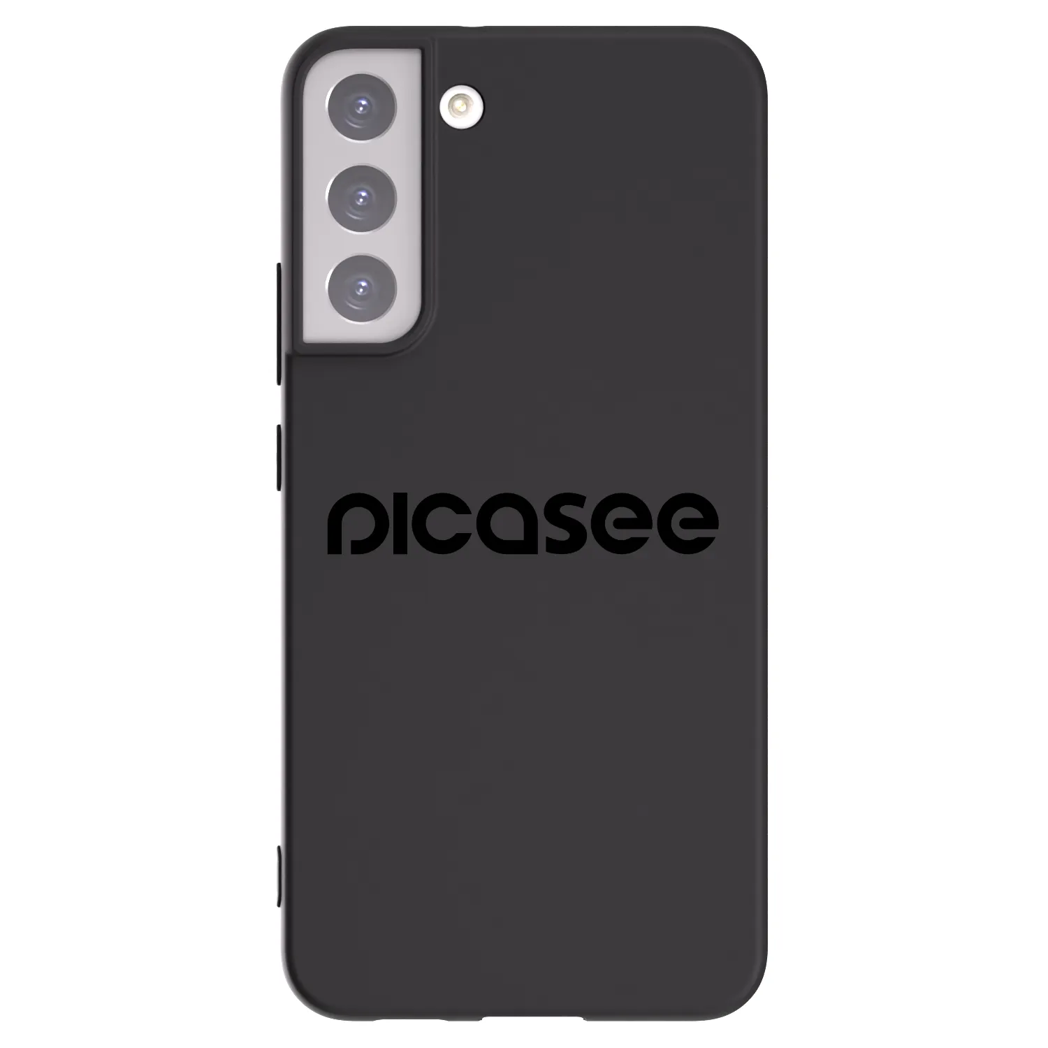 Picasee crna silikonska maskica za Samsung Galaxy S22+ 5G - Picasee - new logo - black