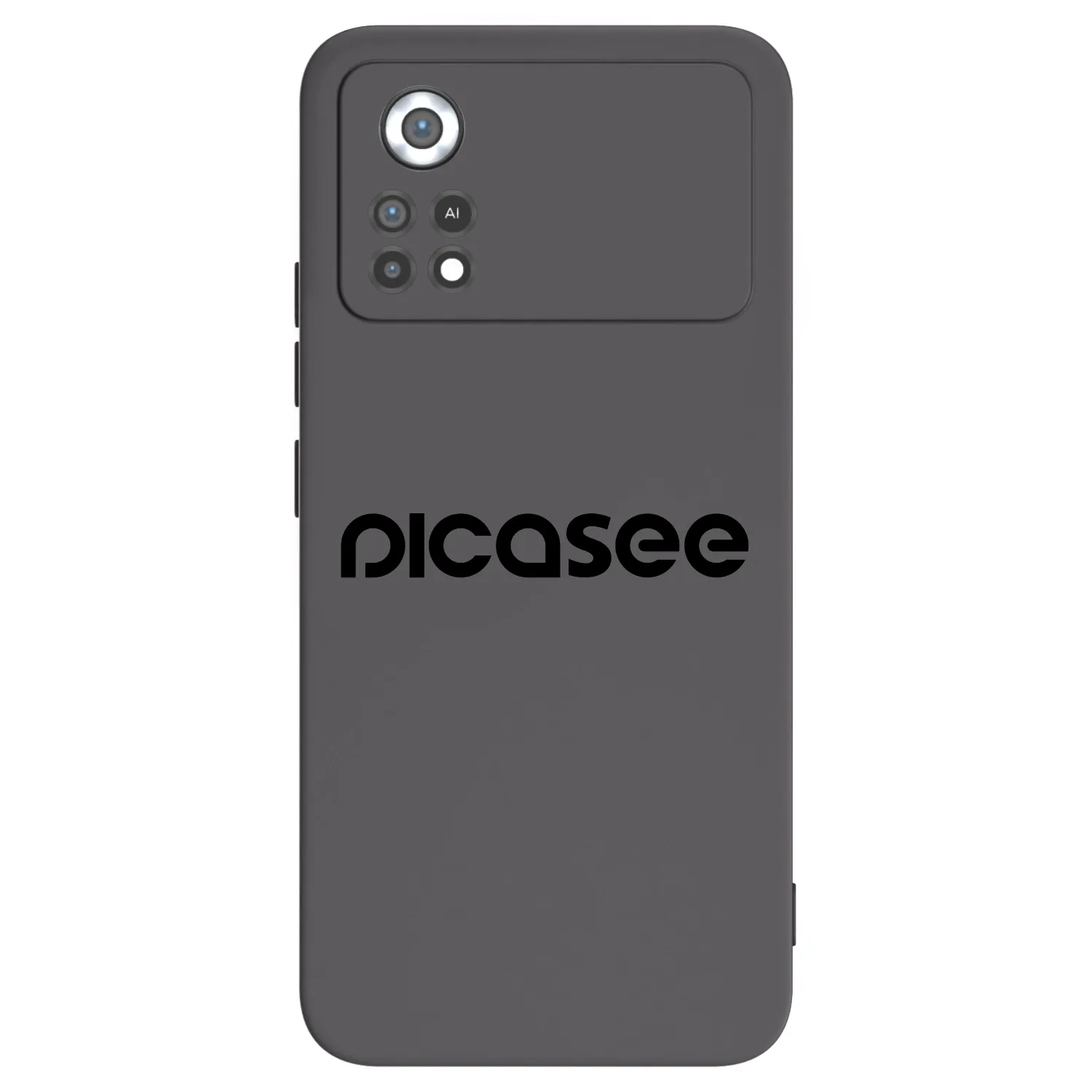 Picasee crna silikonska maskica za Xiaomi Poco X4 Pro 5G - Picasee - new logo - black