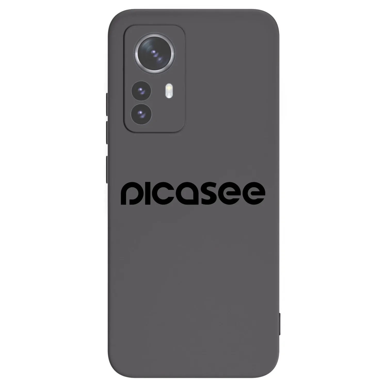 Picasee crna silikonska maskica za Xiaomi 12 Pro - Picasee - new logo - black