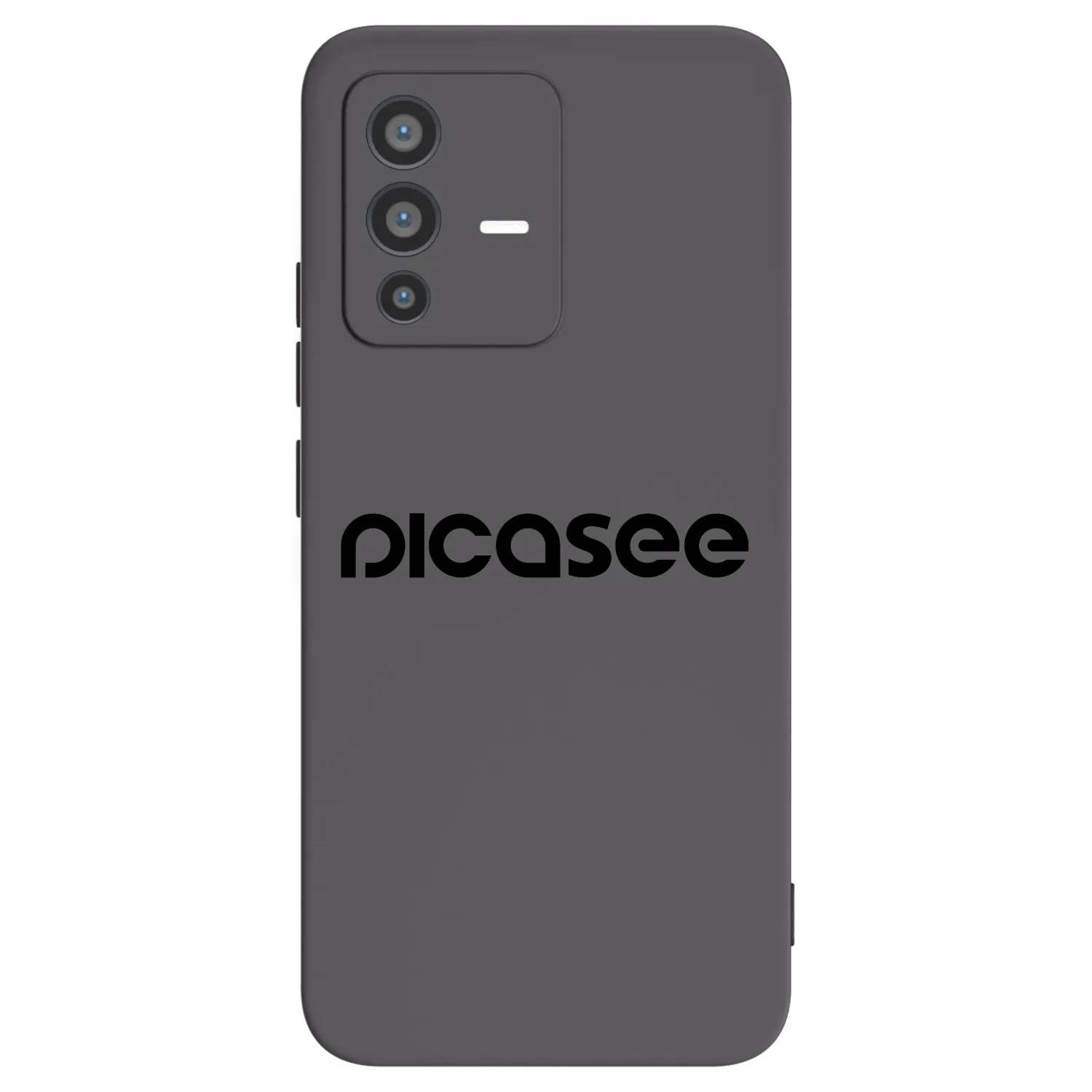Picasee crna silikonska maskica za Vivo V23 5G - Picasee - new logo - black