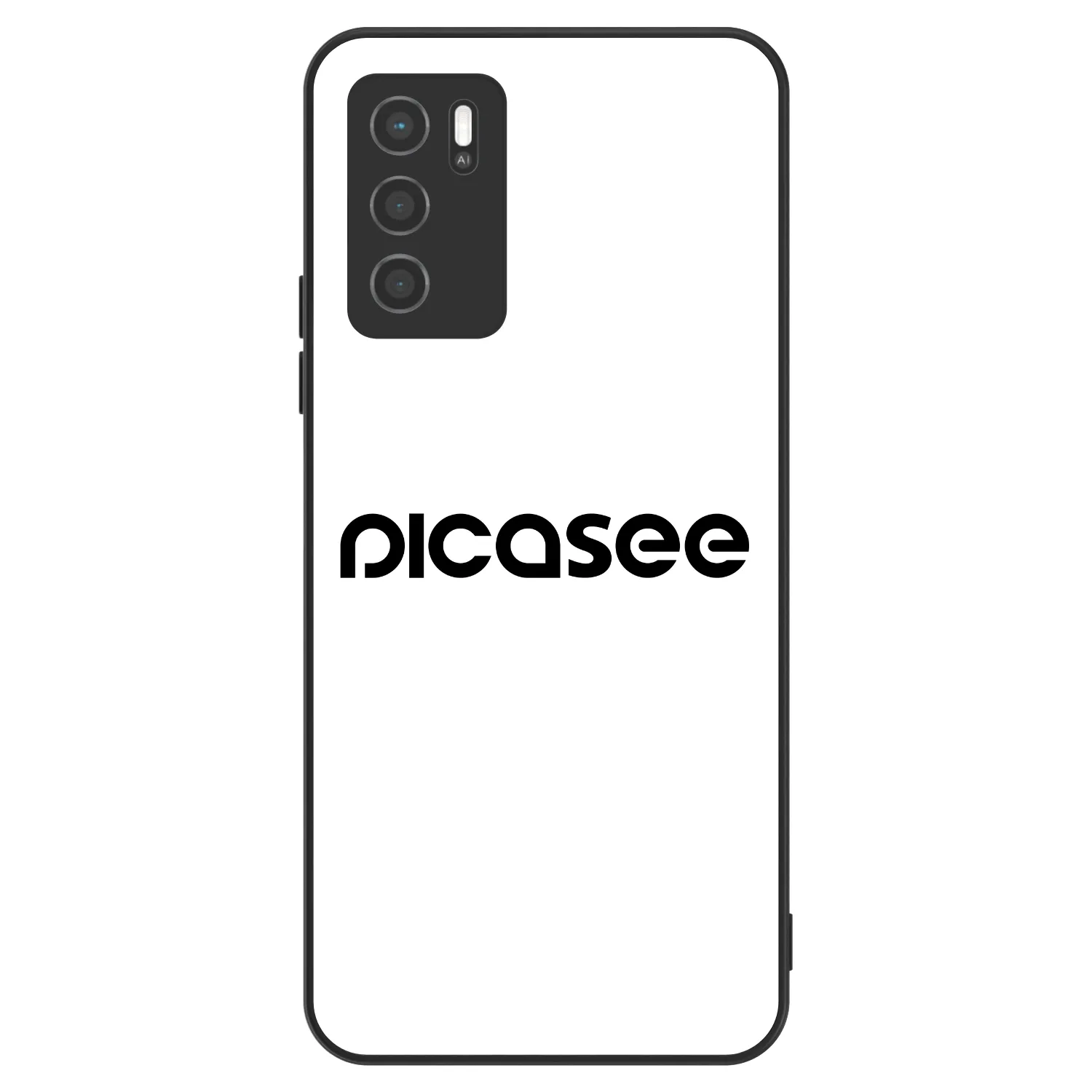 Picasee ULTIMATE CASE za OPPO A16s - Picasee - new logo - black