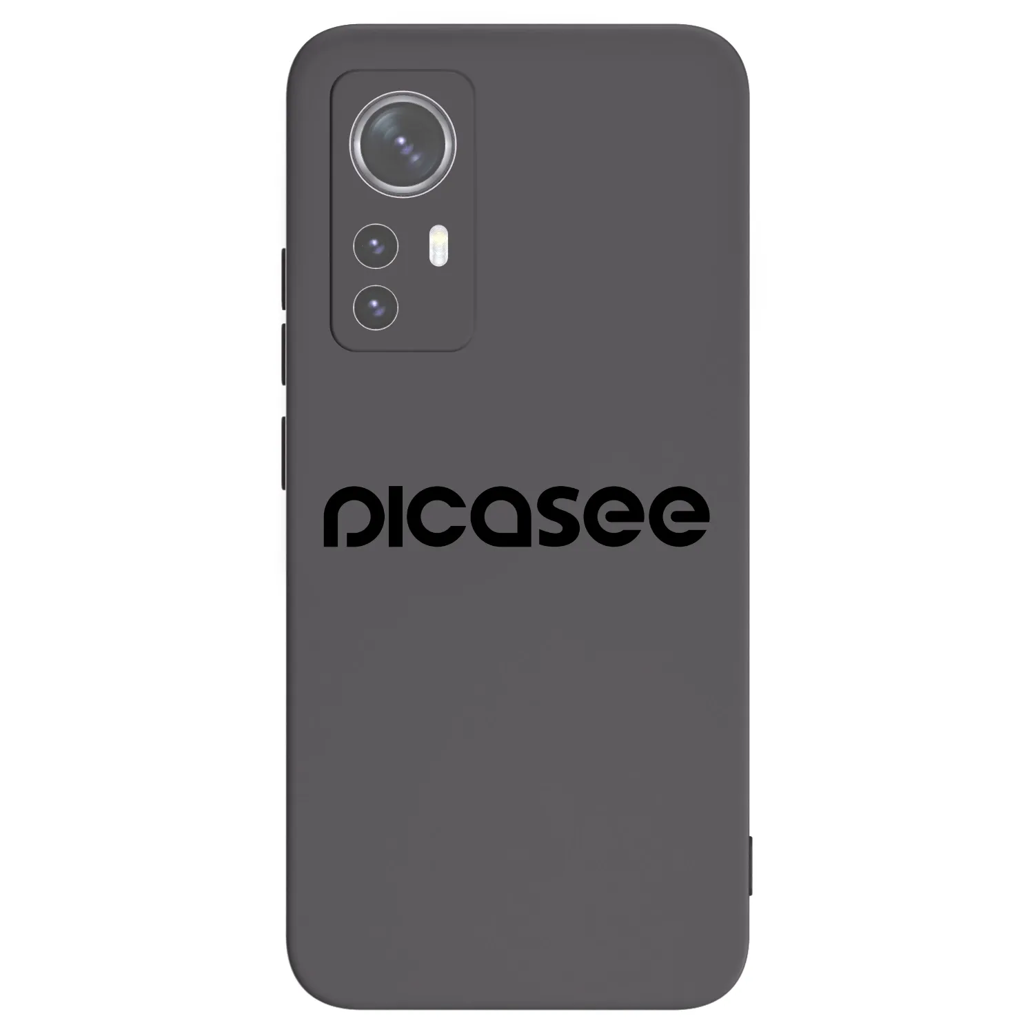 Picasee crna silikonska maskica za Xiaomi 12X - Picasee - new logo - black