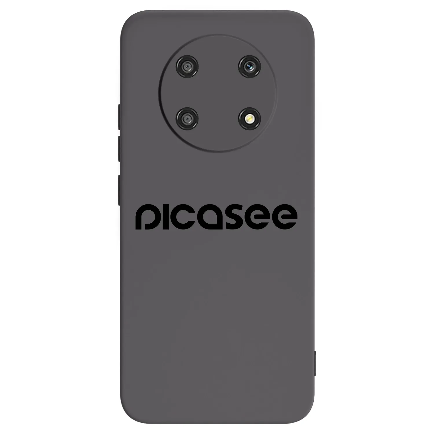 Picasee crna silikonska maskica za Honor Magic4 Lite 5G - Picasee - new logo - black