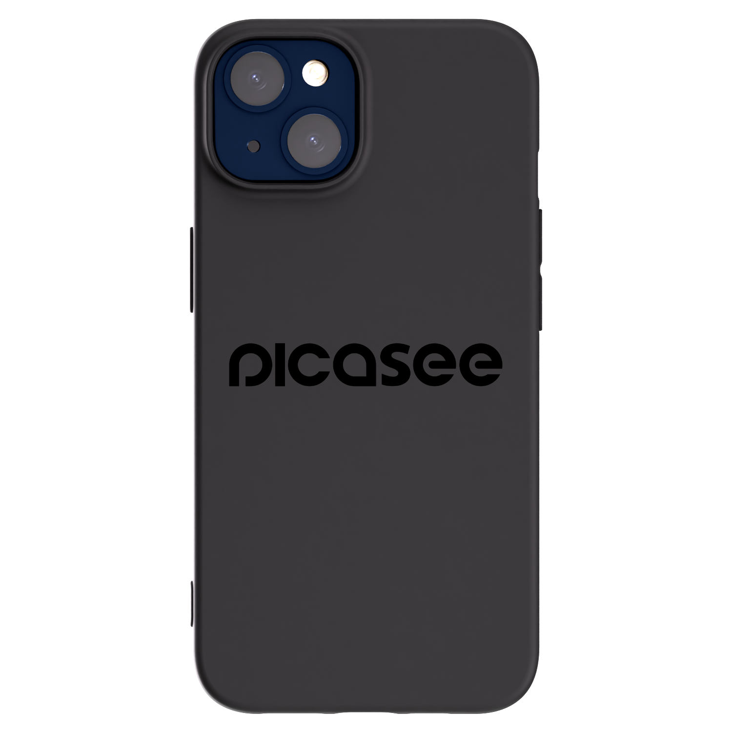 Picasee crna silikonska maskica za Apple iPhone 14 - Picasee - new logo - black