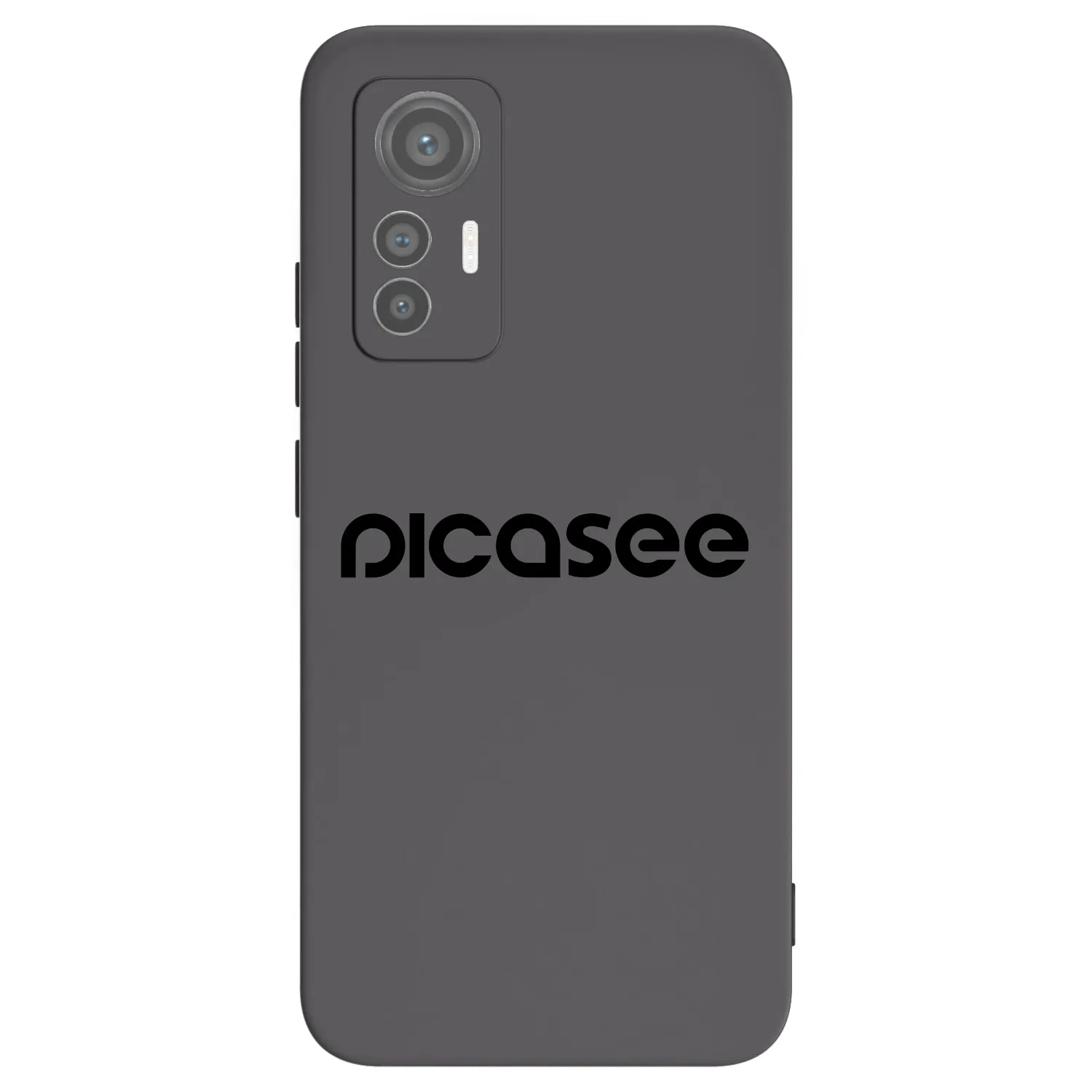 Picasee crna silikonska maskica za Xiaomi 12 Lite - Picasee - new logo - black