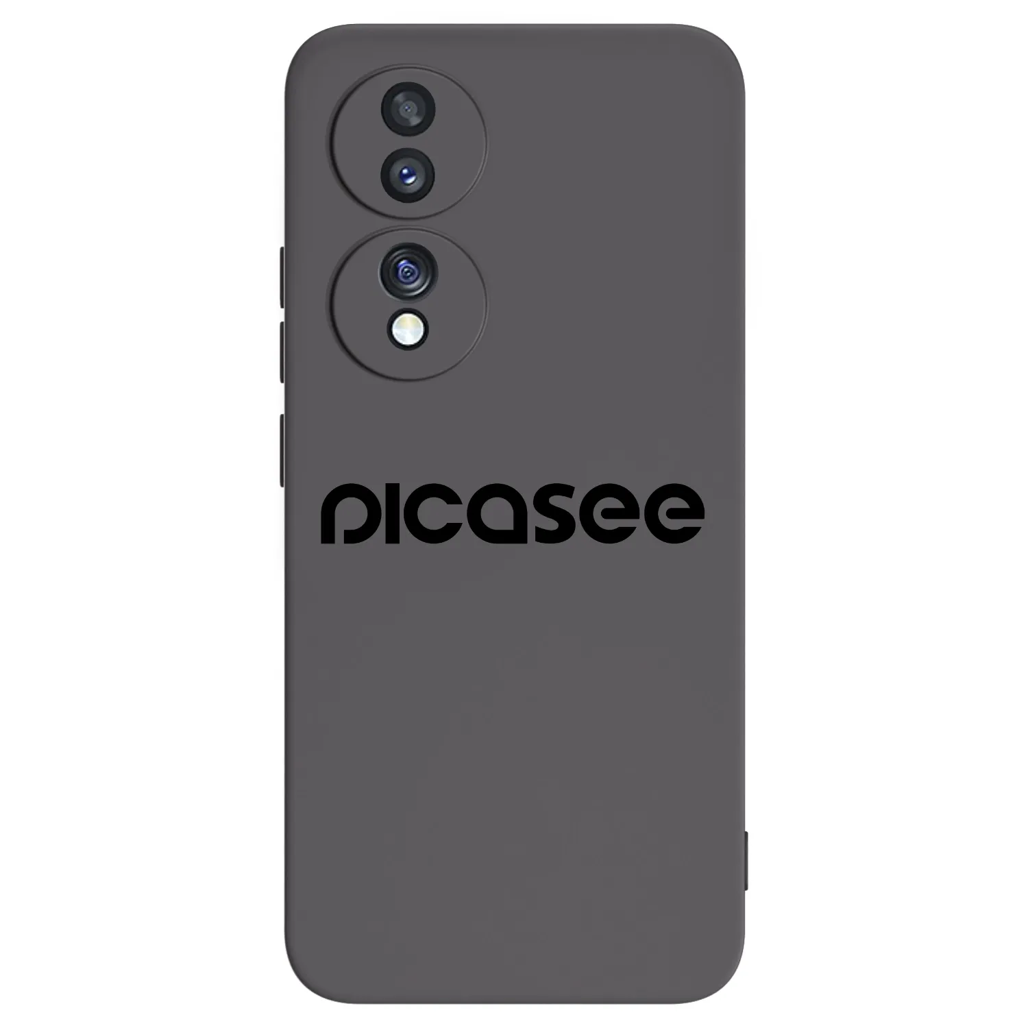 Picasee crna silikonska maskica za Honor 70 - Picasee - new logo - black