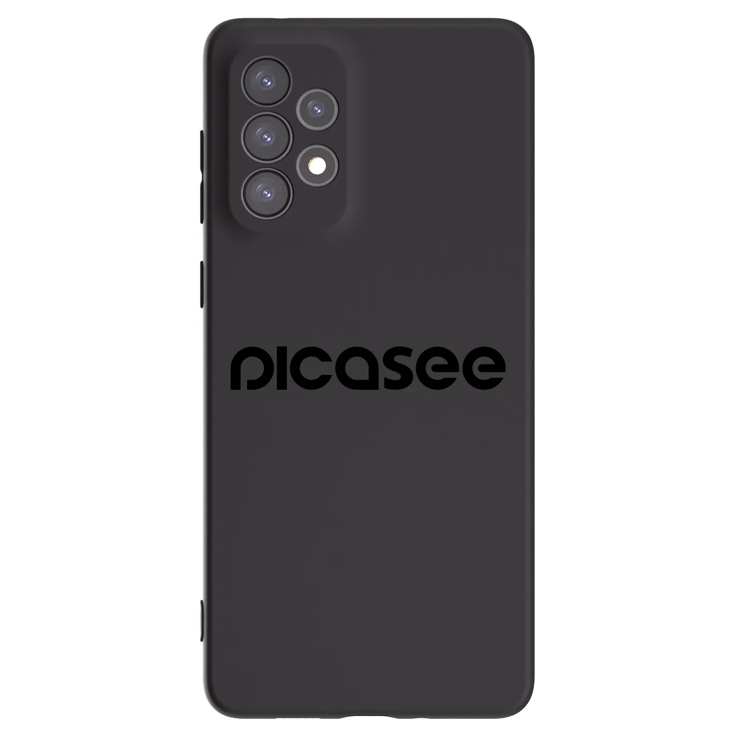 Picasee crna silikonska maskica za Samsung Galaxy A73 5G - Picasee - new logo - black