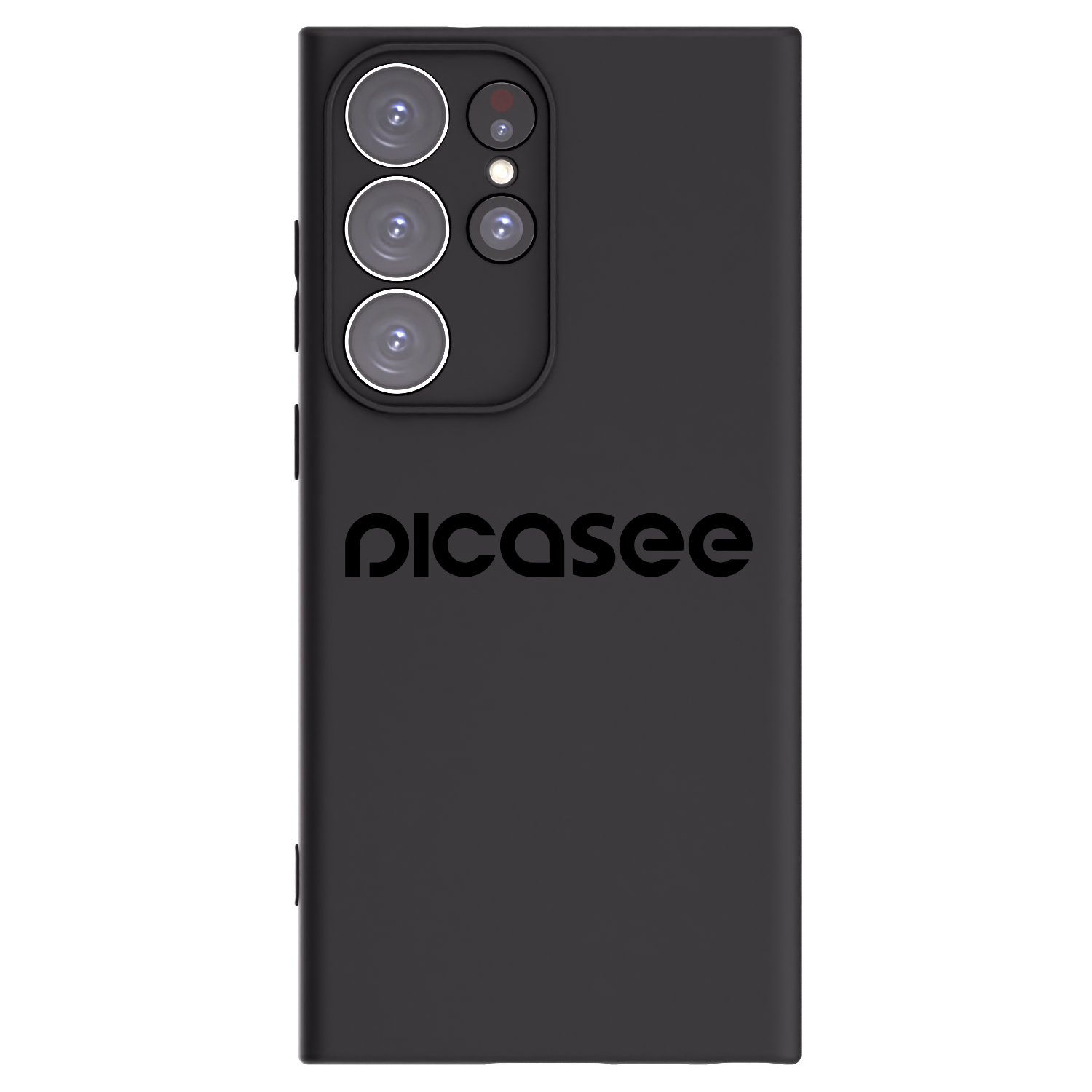 Picasee crna silikonska maskica za Samsung Galaxy S23 Ultra 5G - Picasee - new logo - black