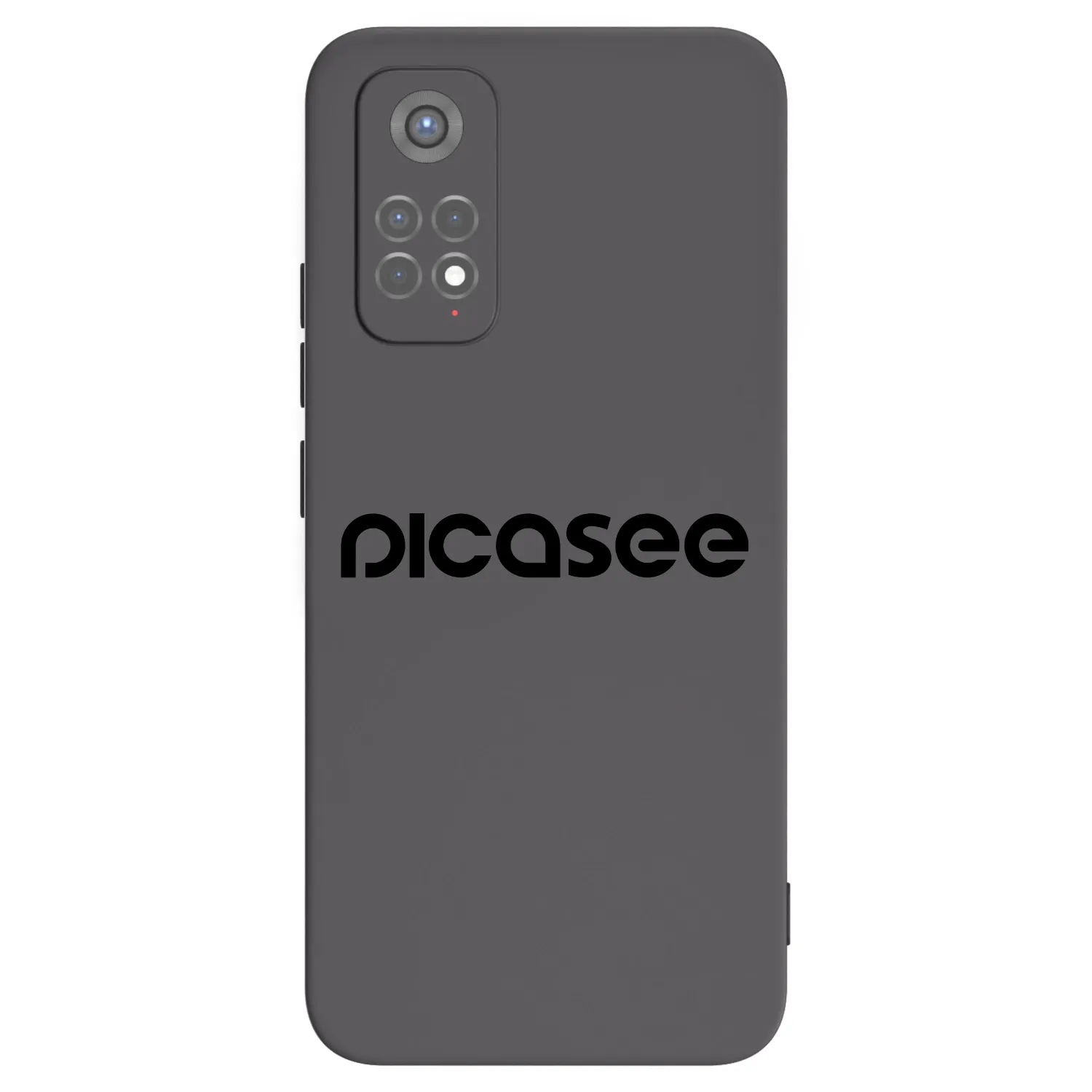 Picasee crna silikonska maskica za Xiaomi Redmi Note 11S 5G - Picasee - new logo - black