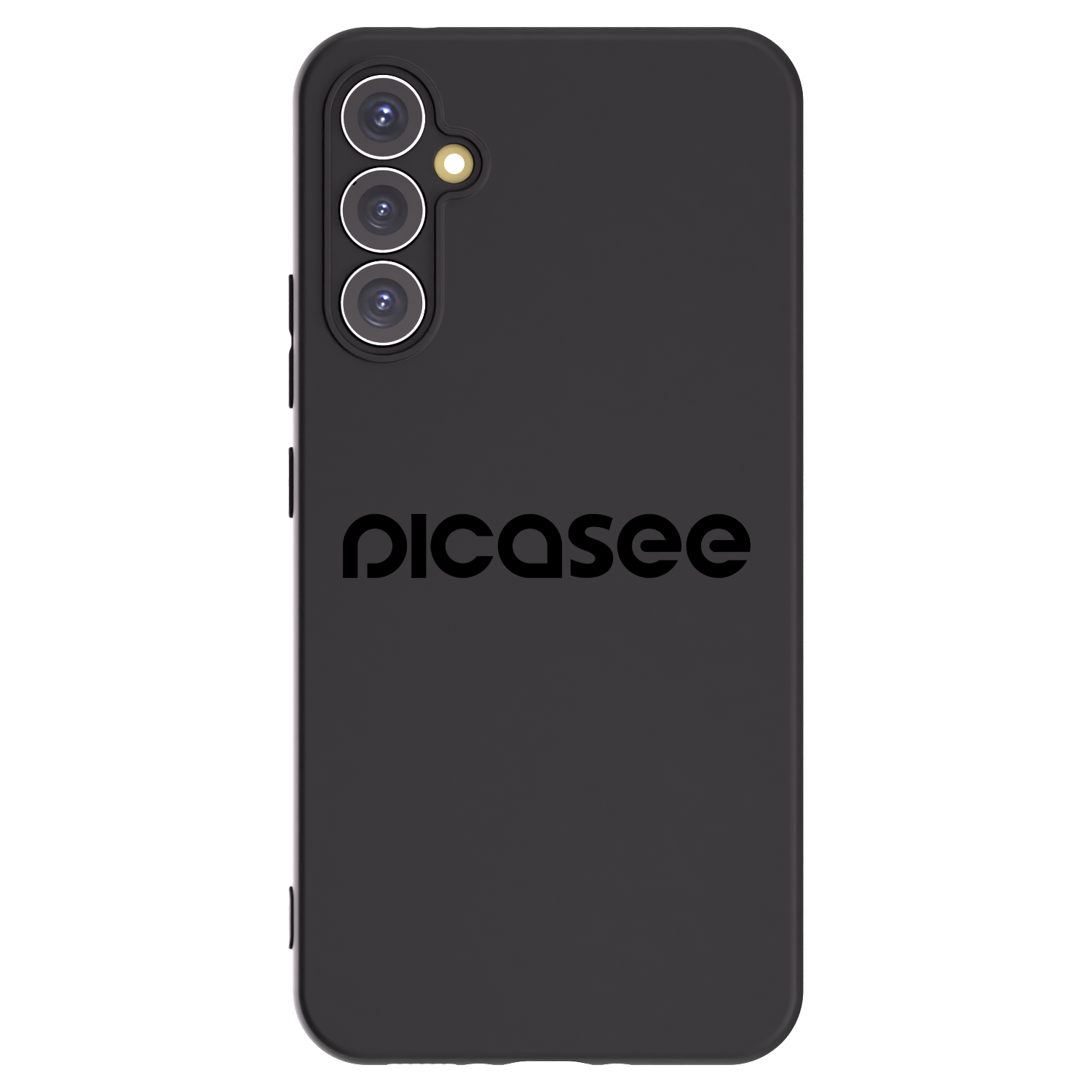 Picasee crna silikonska maskica za Samsung Galaxy A34 5G A346B - Picasee - new logo - black