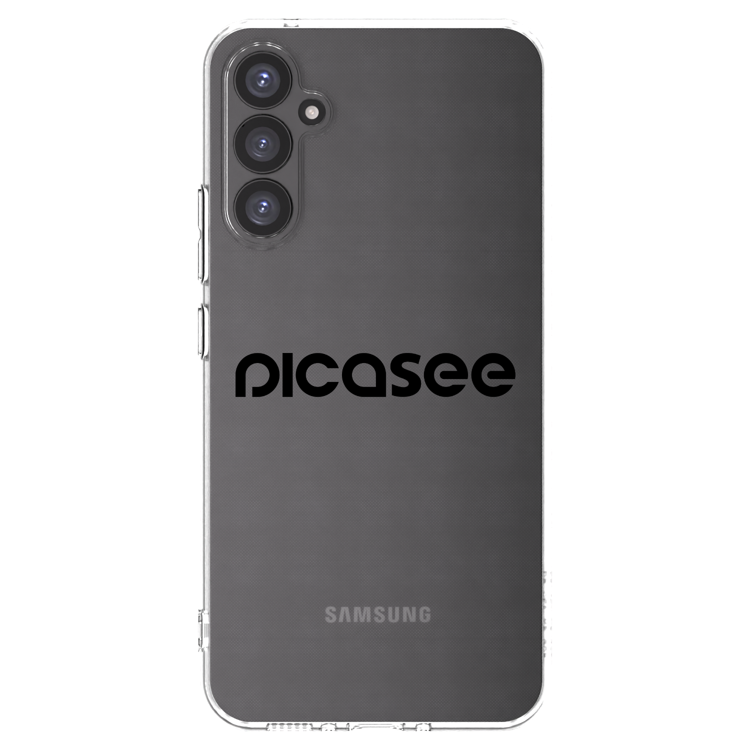 Picasee silikonska prozirna maskica za Samsung Galaxy A34 5G A346B - Picasee - new logo - black