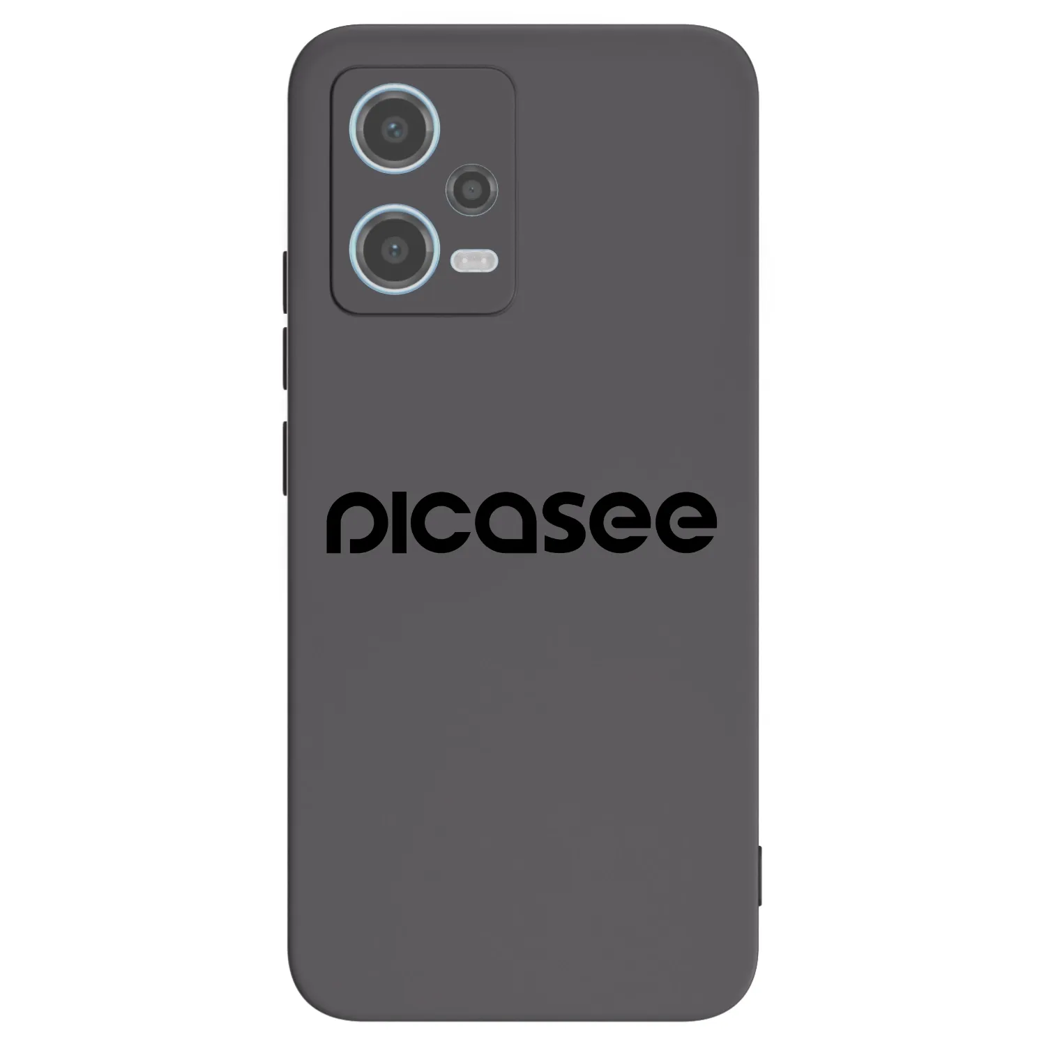 Picasee crna silikonska maskica za Xiaomi Redmi Note 12 5G - Picasee - new logo - black