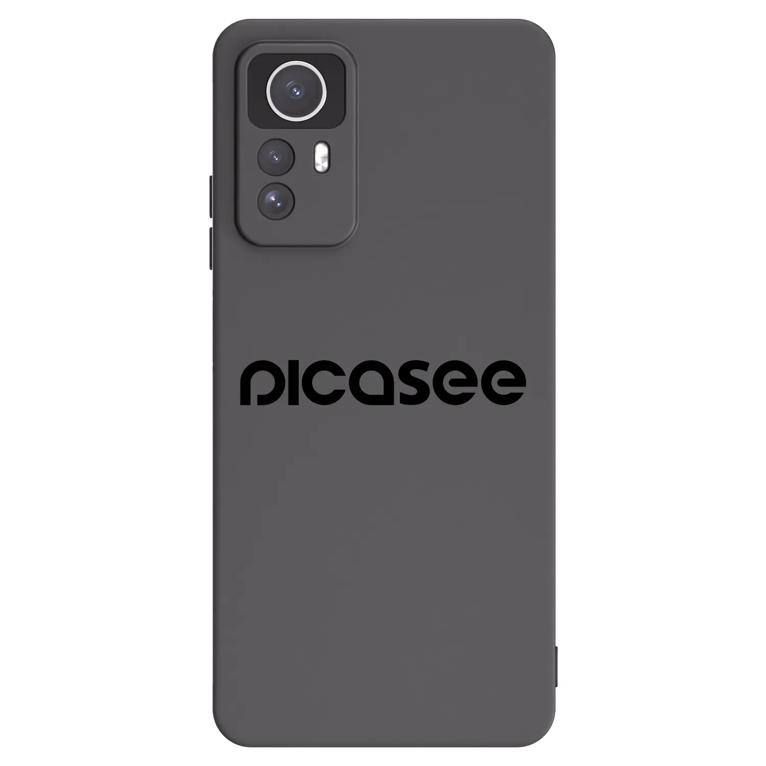 Picasee crna silikonska maskica za Xiaomi Redmi Note 12S - Picasee - new logo - black