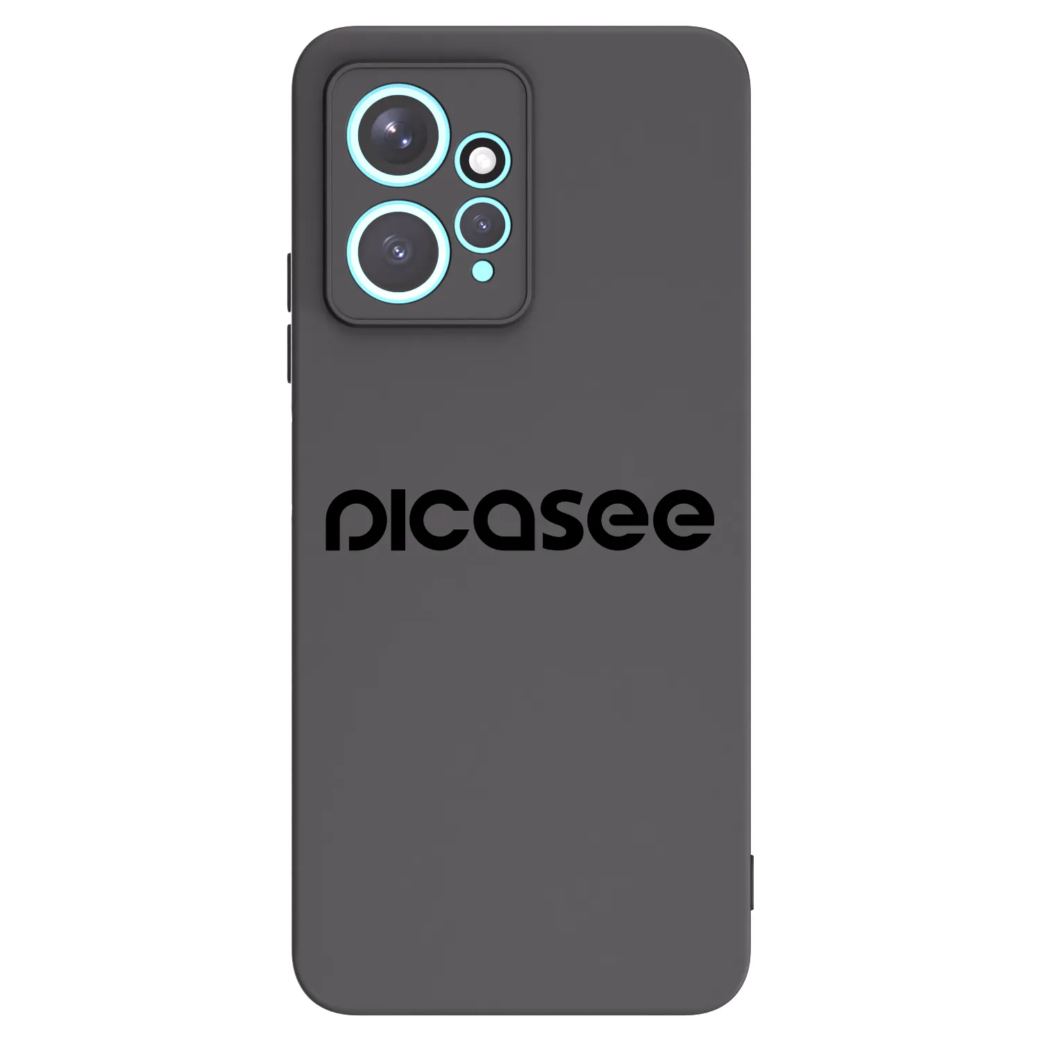Picasee crna silikonska maskica za Xiaomi Redmi Note 12 4G - Picasee - new logo - black