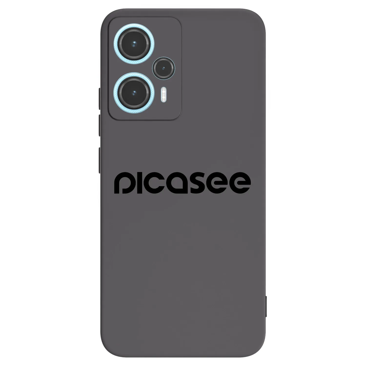 Picasee crna silikonska maskica za Xiaomi Poco F5 - Picasee - new logo - black