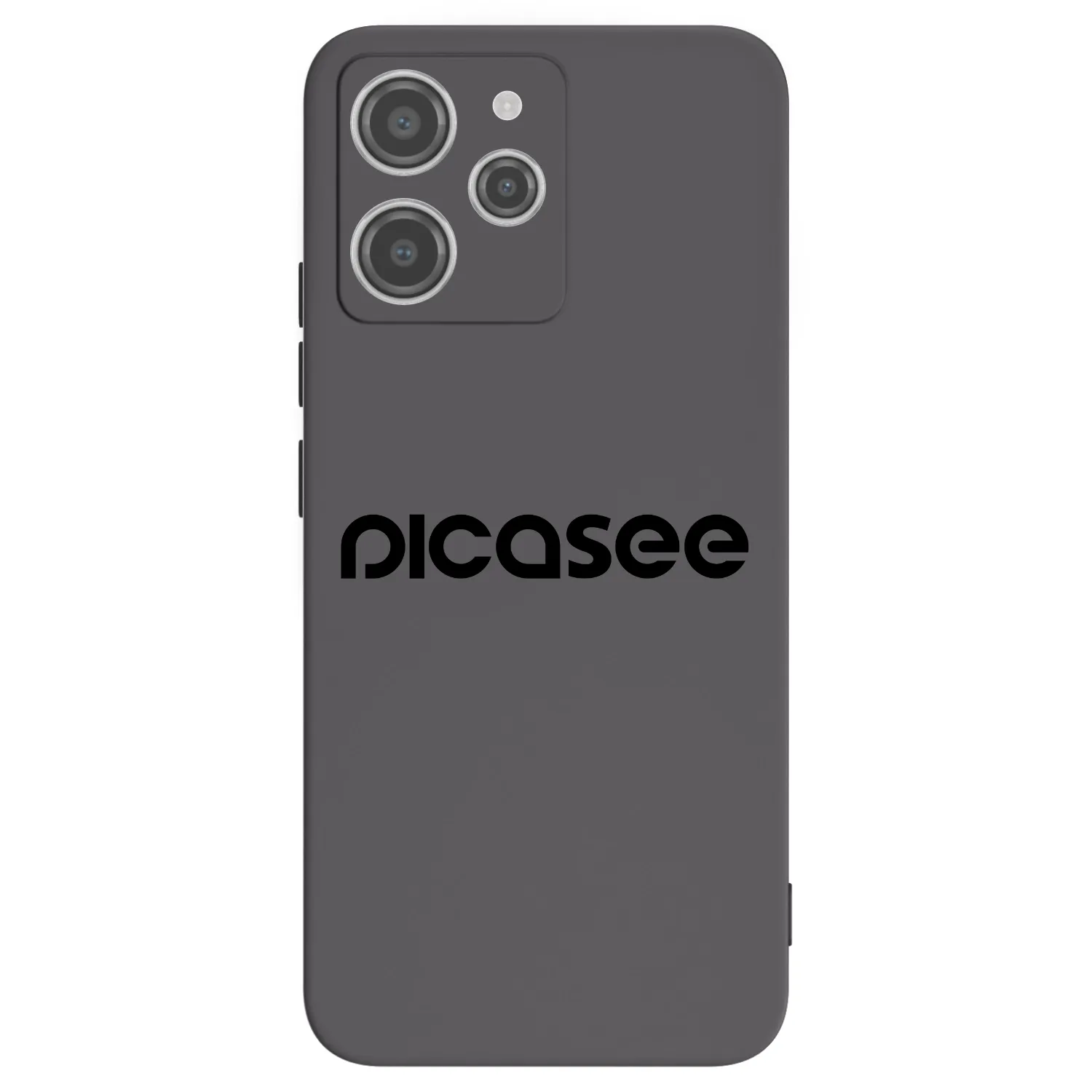 Picasee crna silikonska maskica za Xiaomi Redmi 12 4G - Picasee - new logo - black