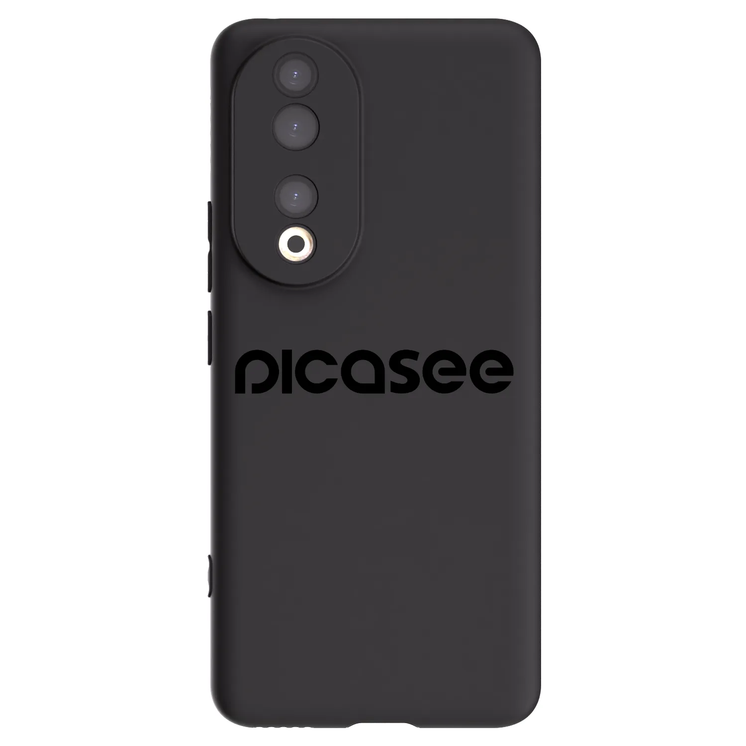 Picasee crna silikonska maskica za Honor 90 5G - Picasee - new logo - black