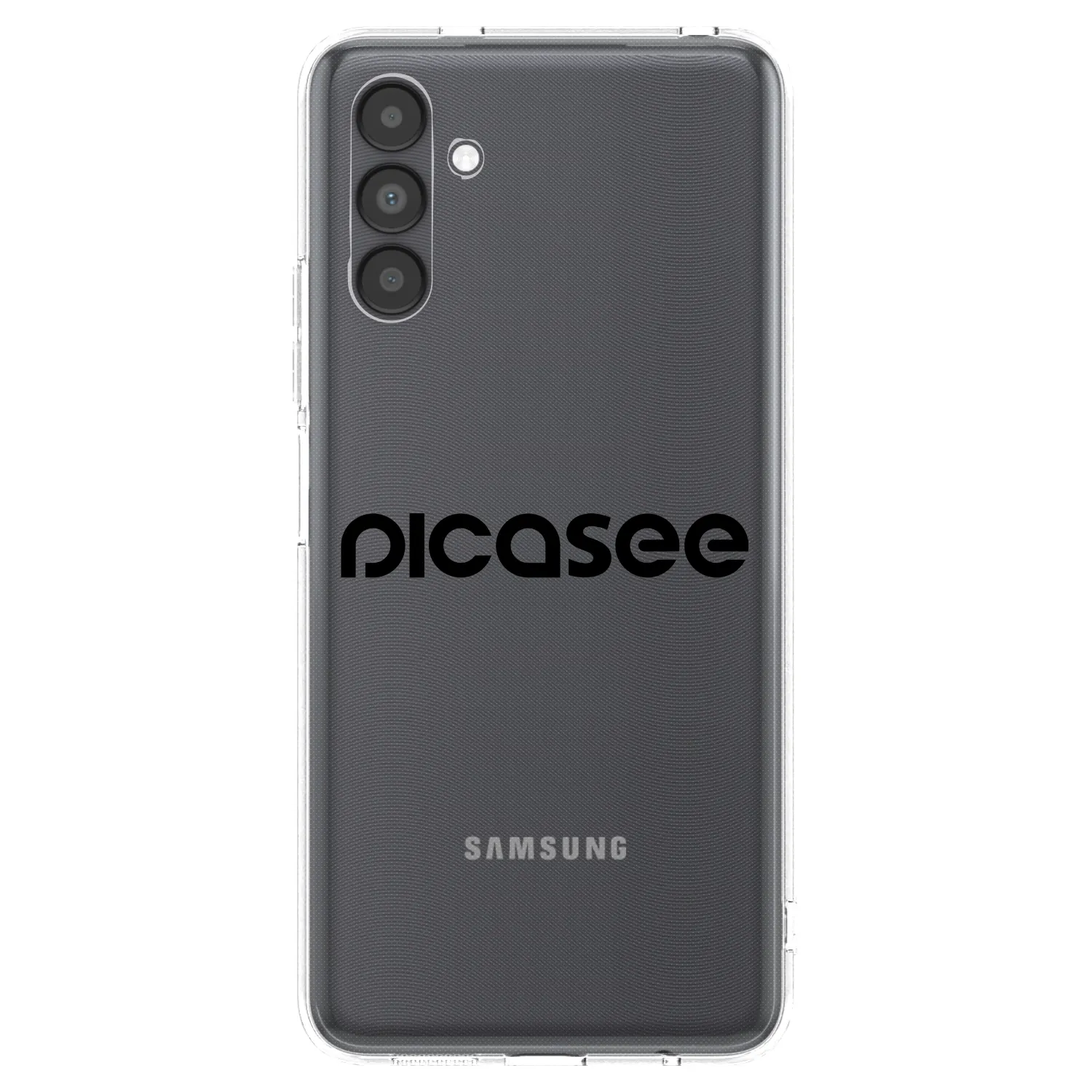 Picasee silikonska prozirna maskica za Samsung Galaxy A04s A047F - Picasee - new logo - black