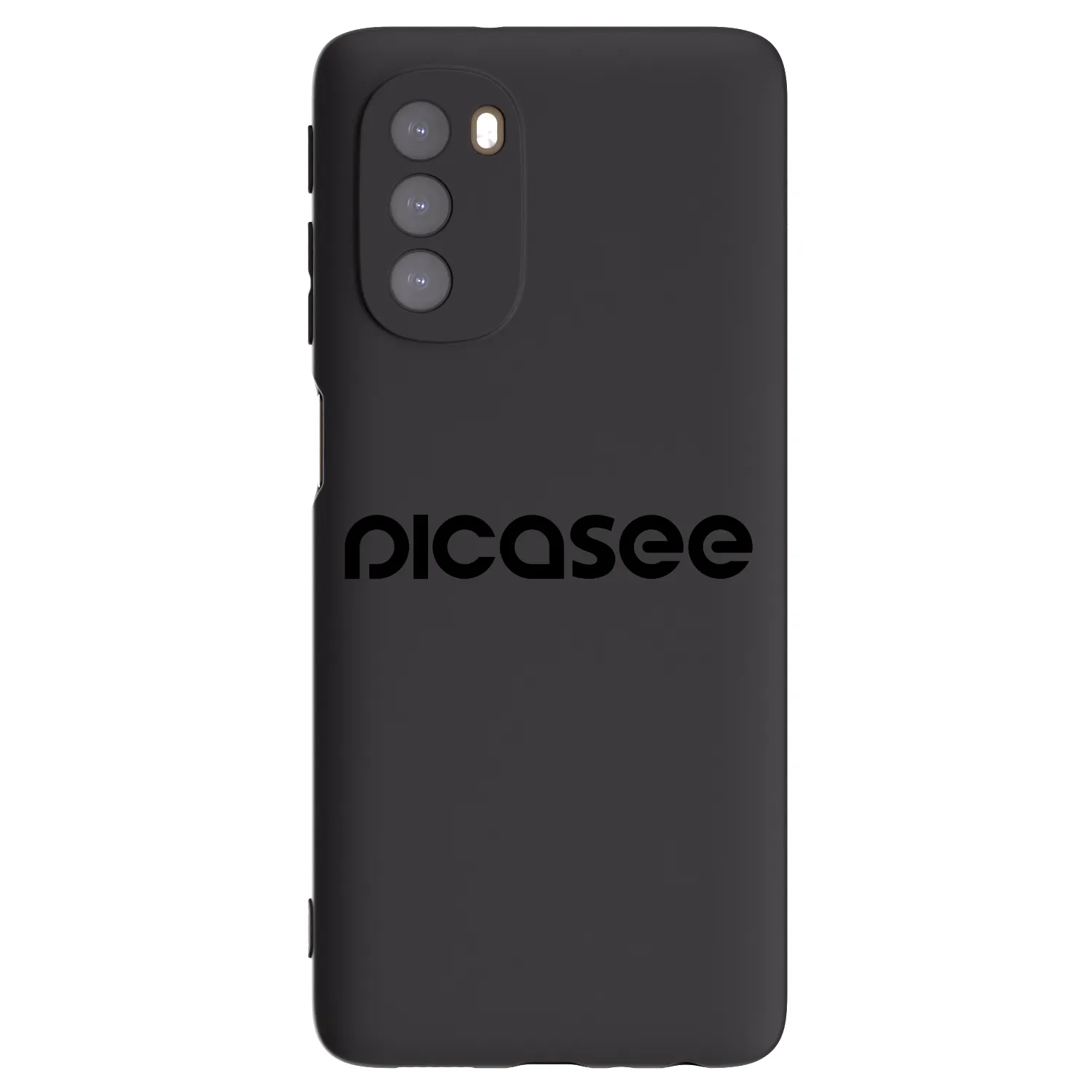 Picasee crna silikonska maskica za Motorola Moto G51 - Picasee - new logo - black