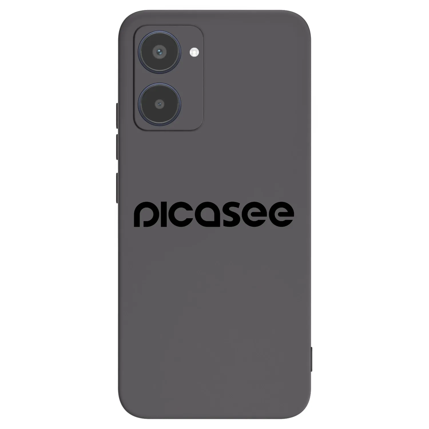Picasee crna silikonska maskica za Realme 10 4G - Picasee - new logo - black