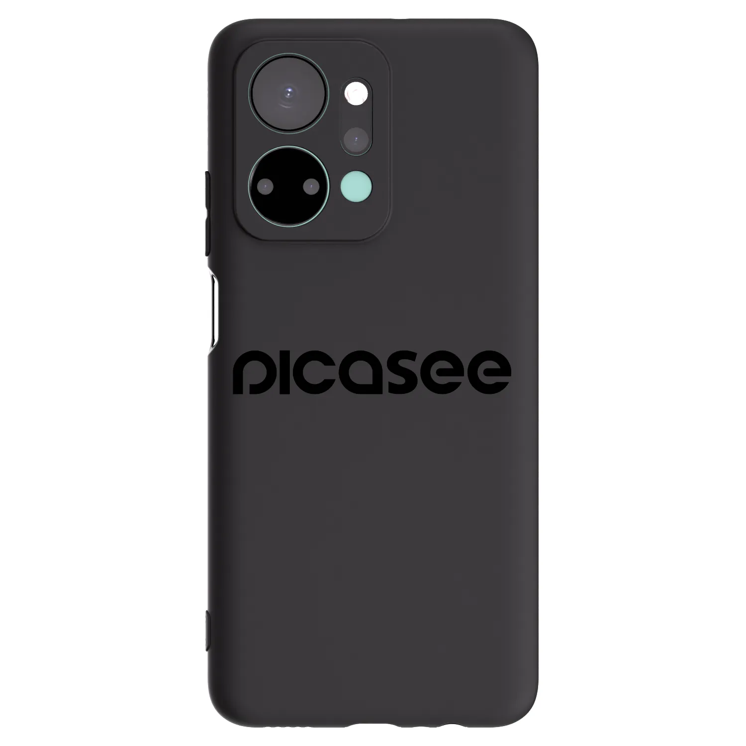 Picasee crna silikonska maskica za Honor X7a - Picasee - new logo - black