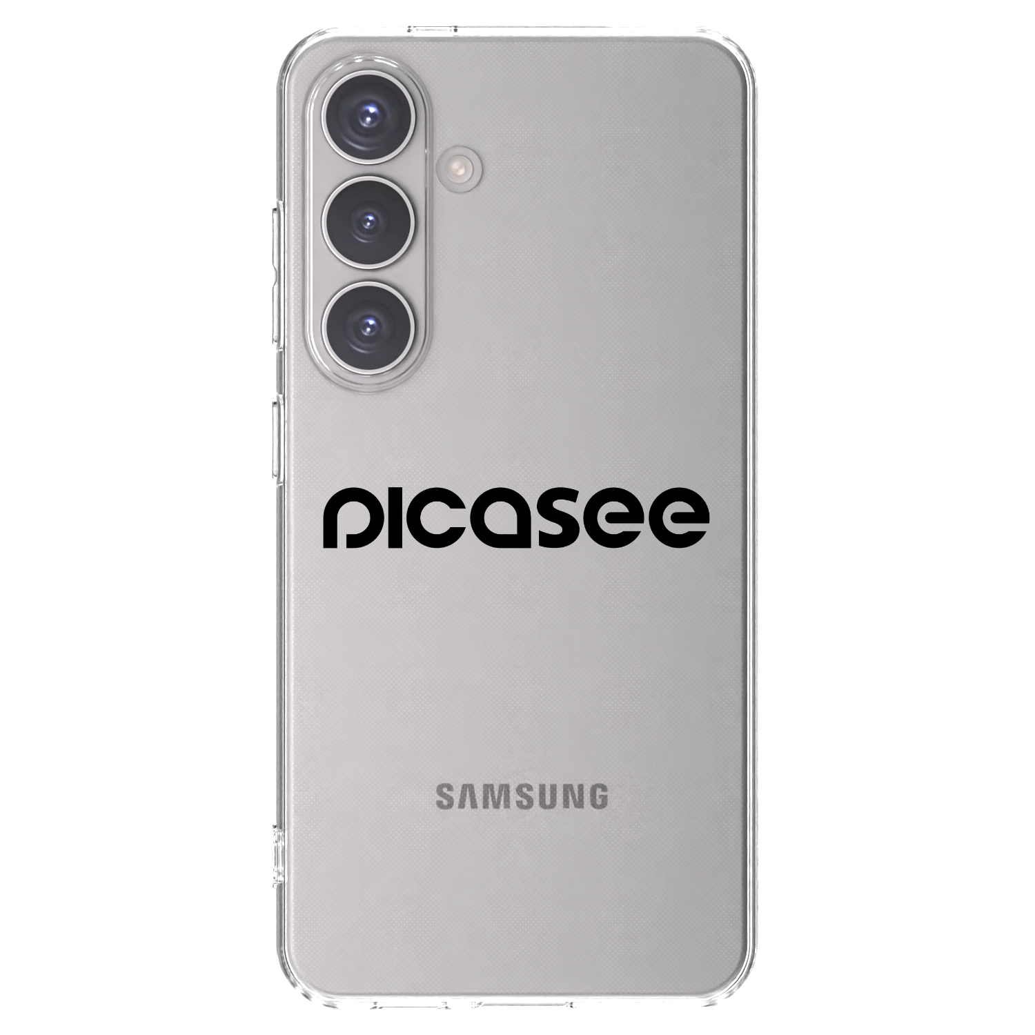 Picasee silikonska prozirna maskica za Samsung Galaxy S24 S921B 5G - Picasee - new logo - black
