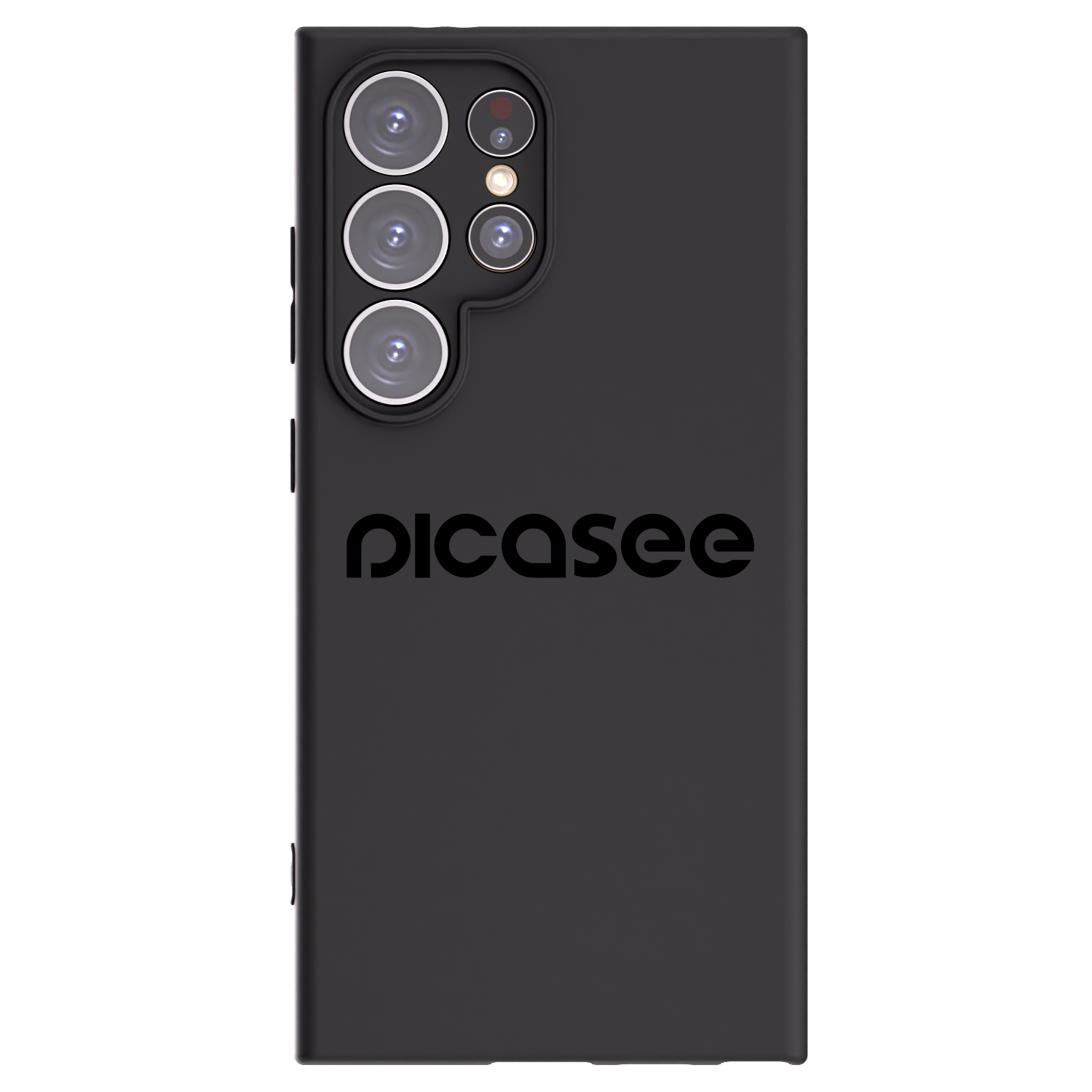 Picasee crna silikonska maskica za Samsung Galaxy S24 Ultra S928B 5G - Picasee - new logo - black