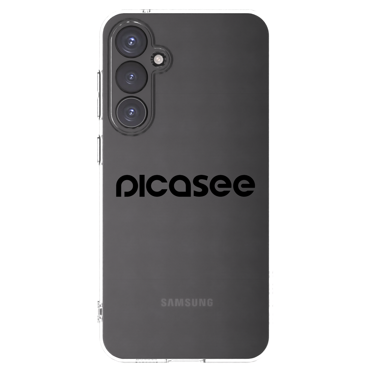 Picasee silikonska prozirna maskica za Samsung Galaxy S23 FE S711B - Picasee - new logo - black
