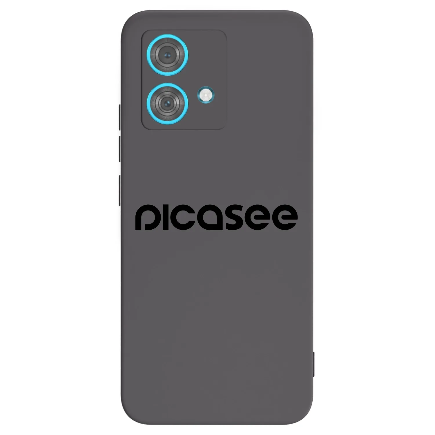 Picasee crna silikonska maskica za Motorola Edge 40 Neo - Picasee - new logo - black