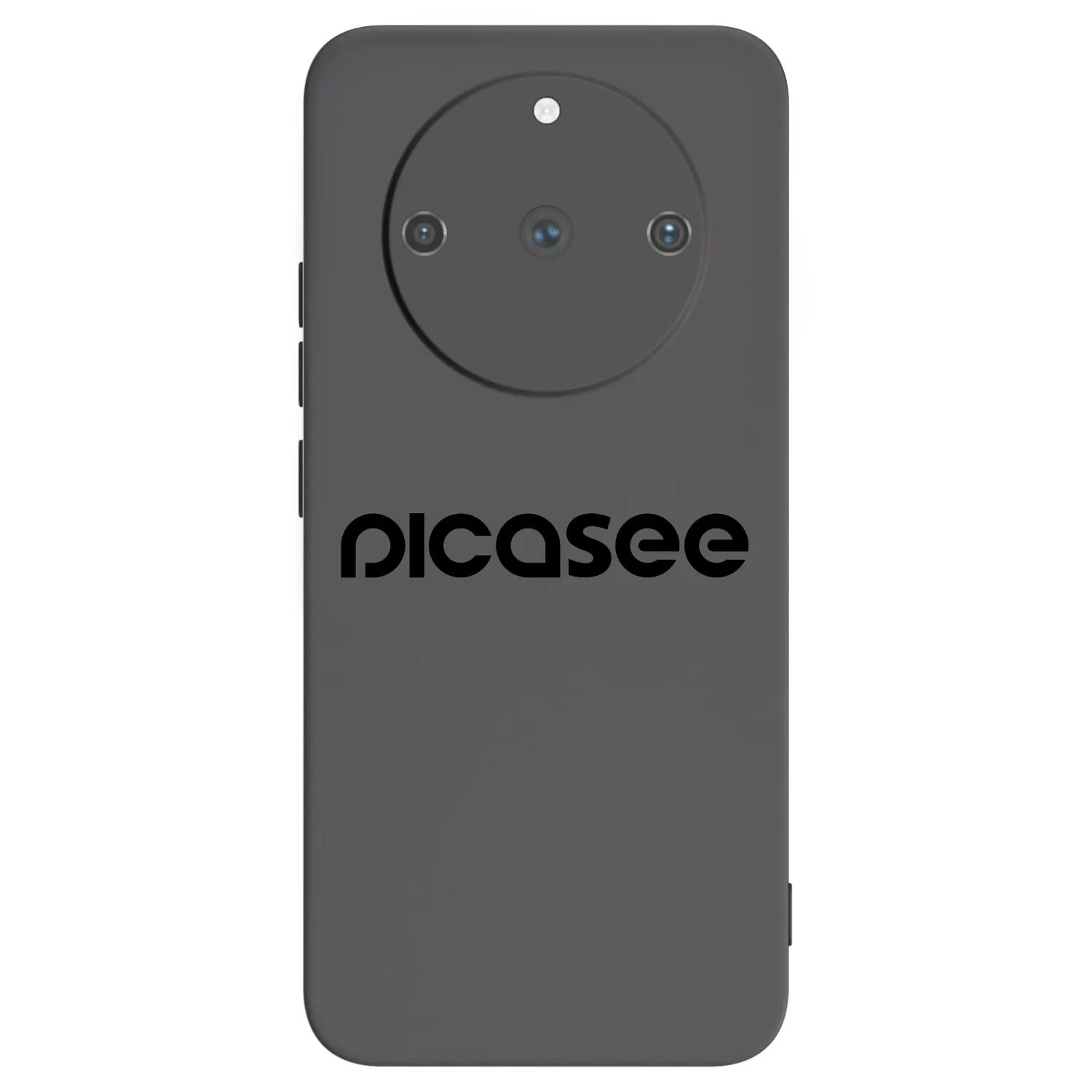 Picasee crna silikonska maskica za Realme 11 Pro+ - Picasee - new logo - black