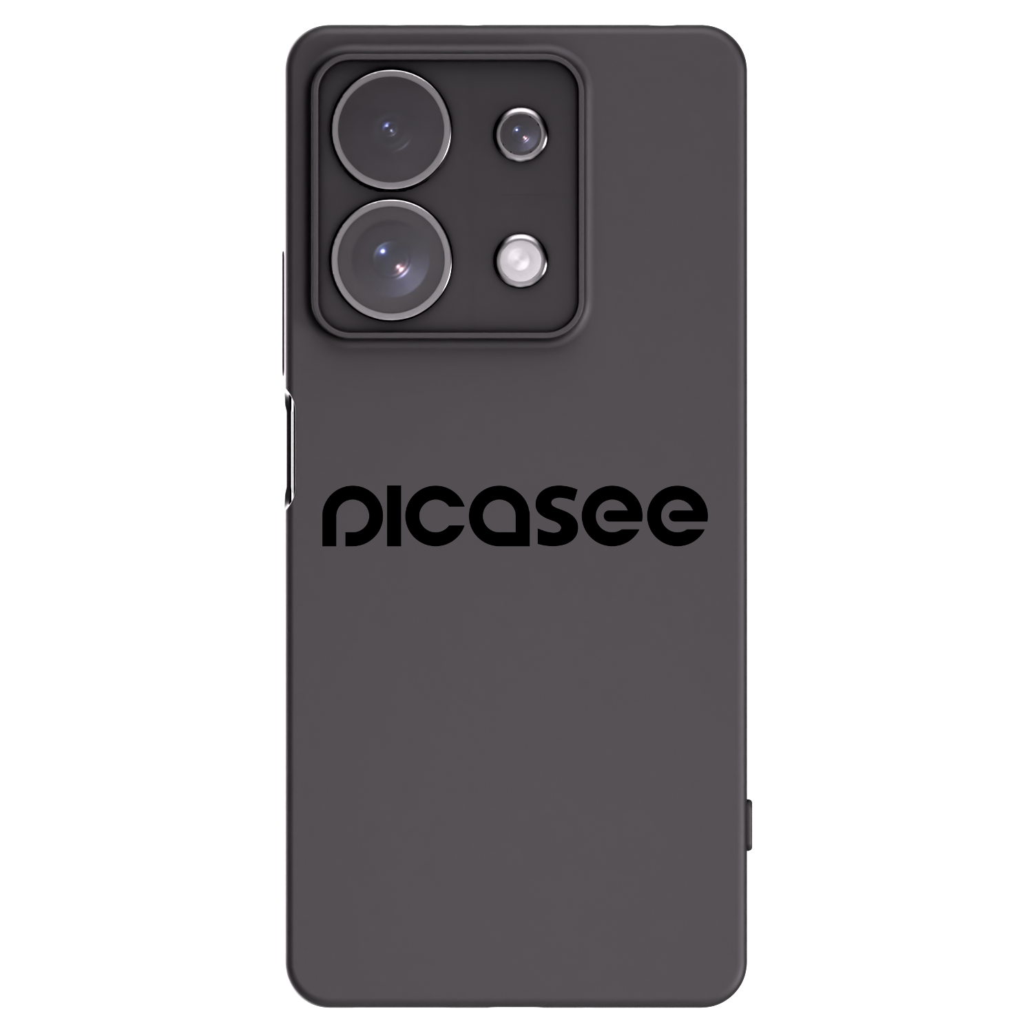 Picasee crna silikonska maskica za Xiaomi Redmi Note 13 Pro 4G - Picasee - new logo - black