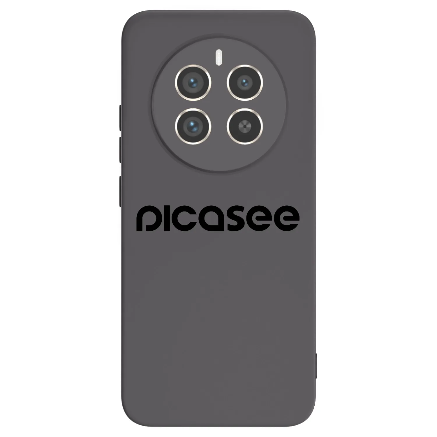 Picasee crna silikonska maskica za Realme 12 Pro 5G - Picasee - new logo - black